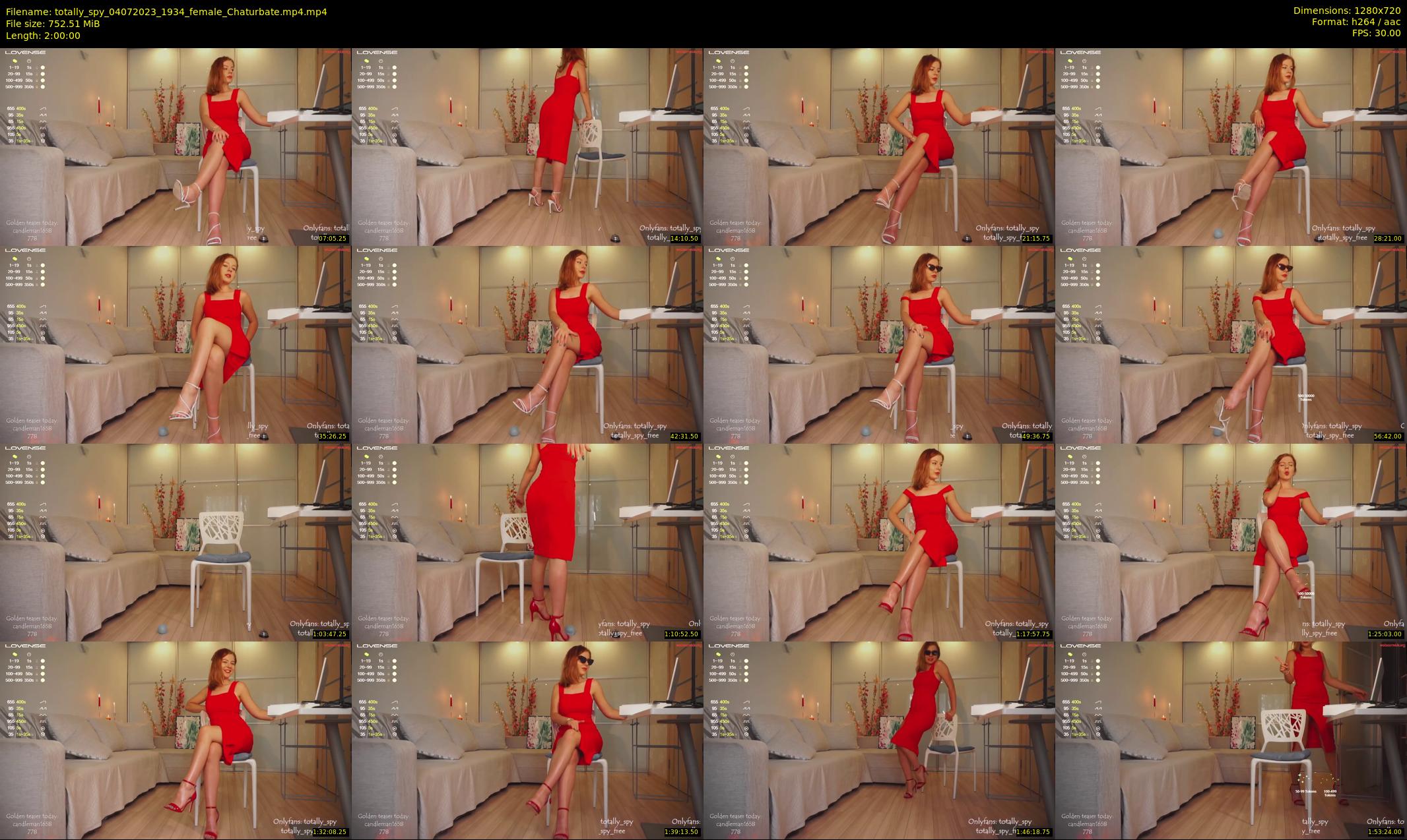 totally_spy — 120 minute Chaturbate female cam show recording, 720p, Jul 4, 2023