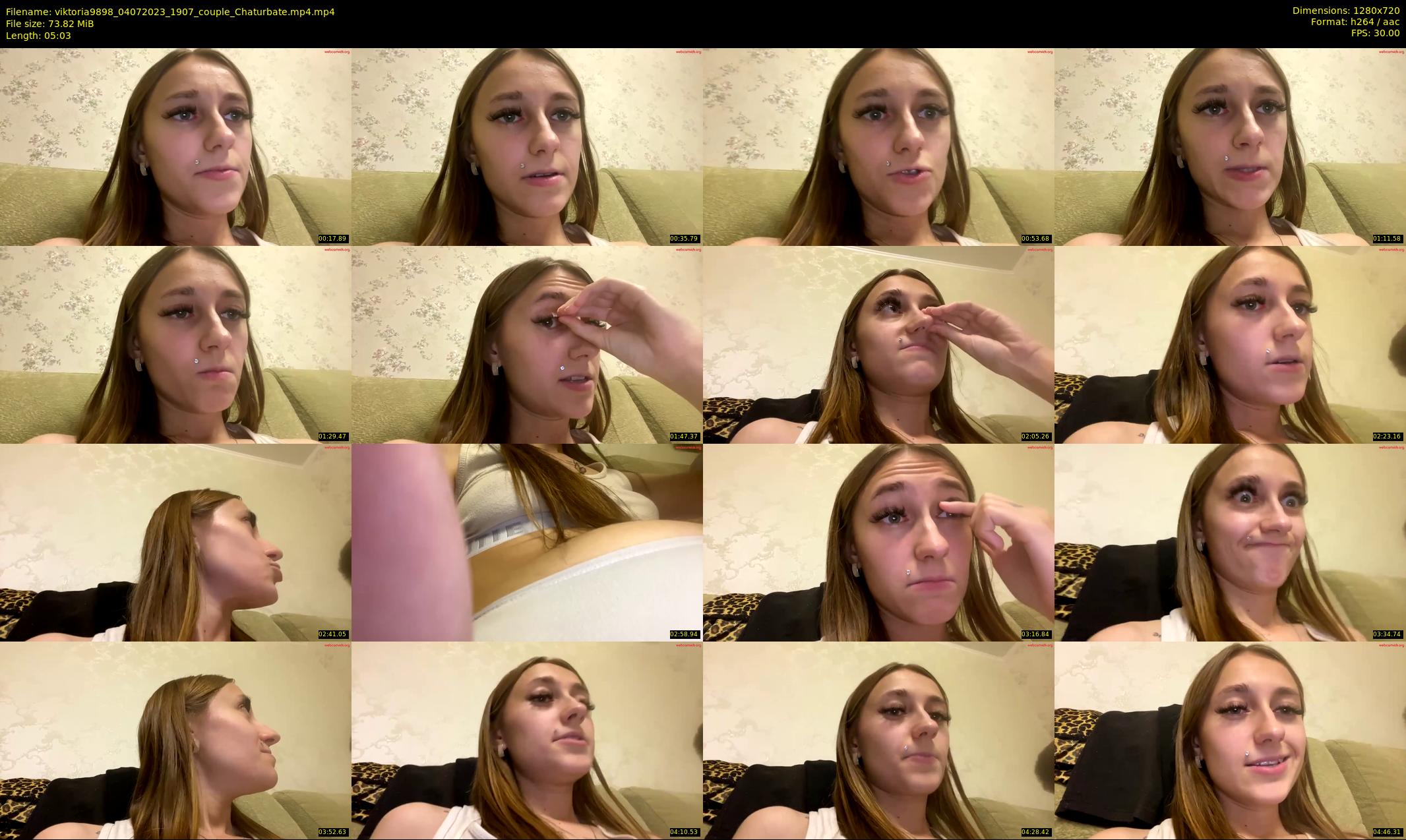 viktoria9898 — 6 minute Chaturbate couple cam show recording, 720p, Jul 4, 2023