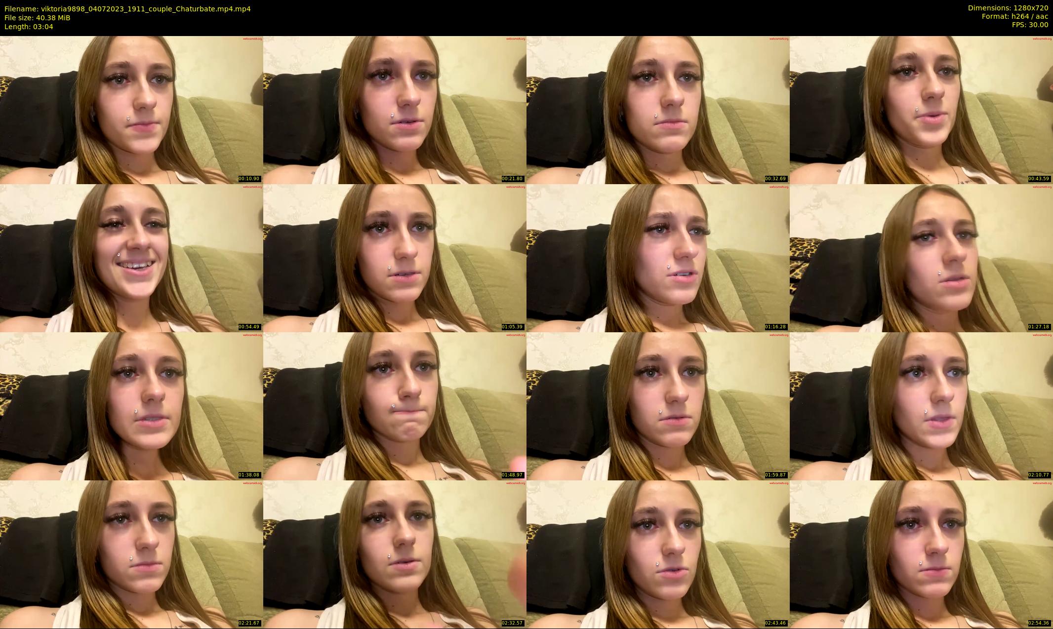 viktoria9898 — 4 minute Chaturbate couple cam show recording, 720p, Jul 4, 2023