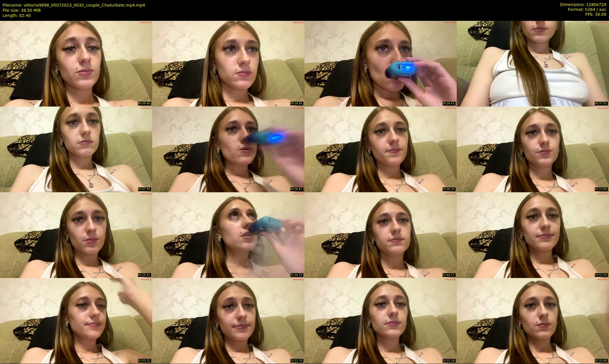 viktoria9898 — 3 minute Chaturbate couple cam show recording, 720p, Jul 5, 2023