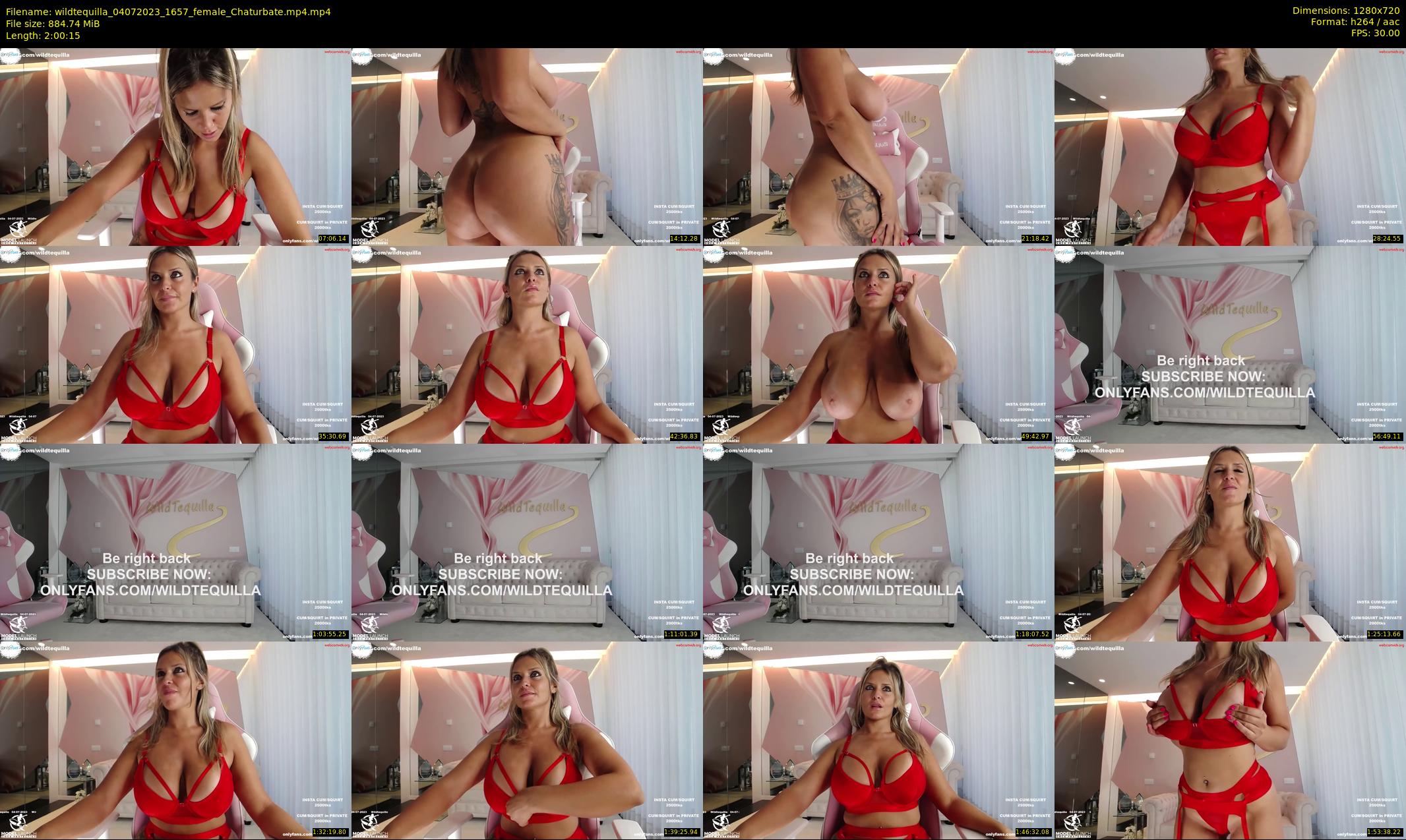 wildtequilla — 121 minute Chaturbate couple cam show recording, 720p, Jul 4, 2023