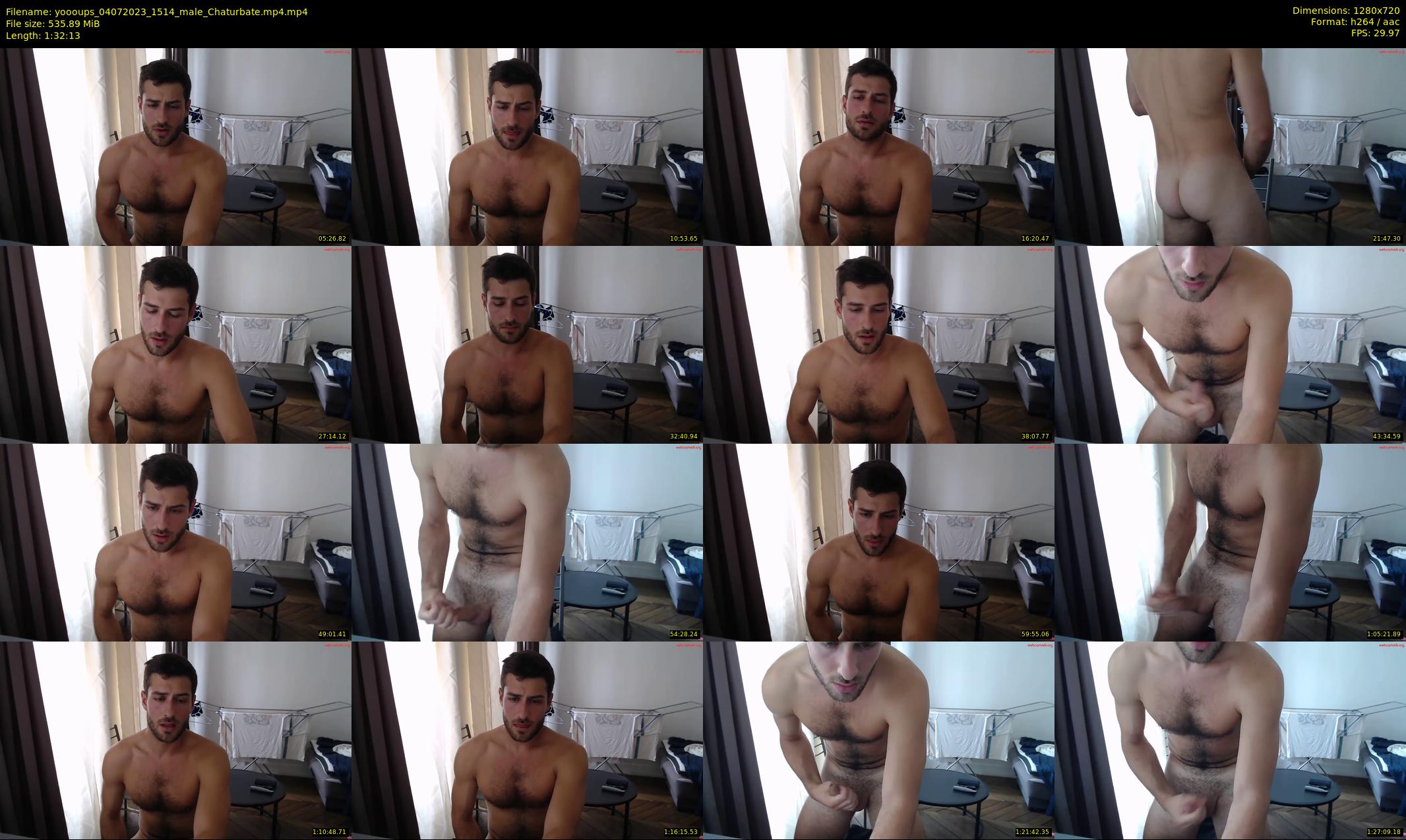 yoooups — 93 minute Chaturbate male cam show recording, 720p, Jul 4, 2023