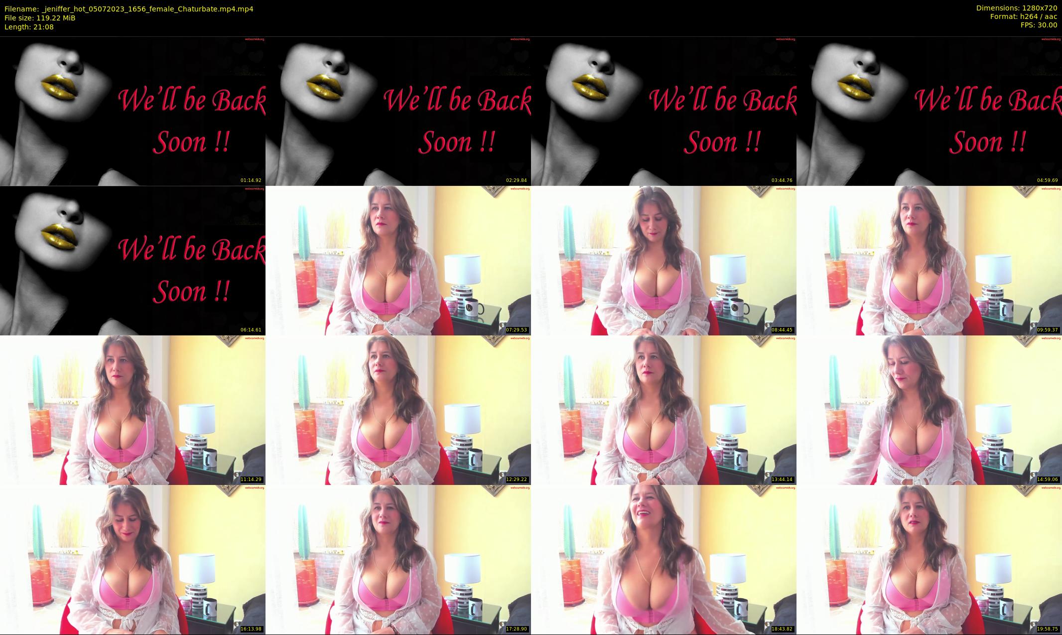 _jeniffer_hot — 22 minute Chaturbate female cam show recording, 720p, Jul 5, 2023