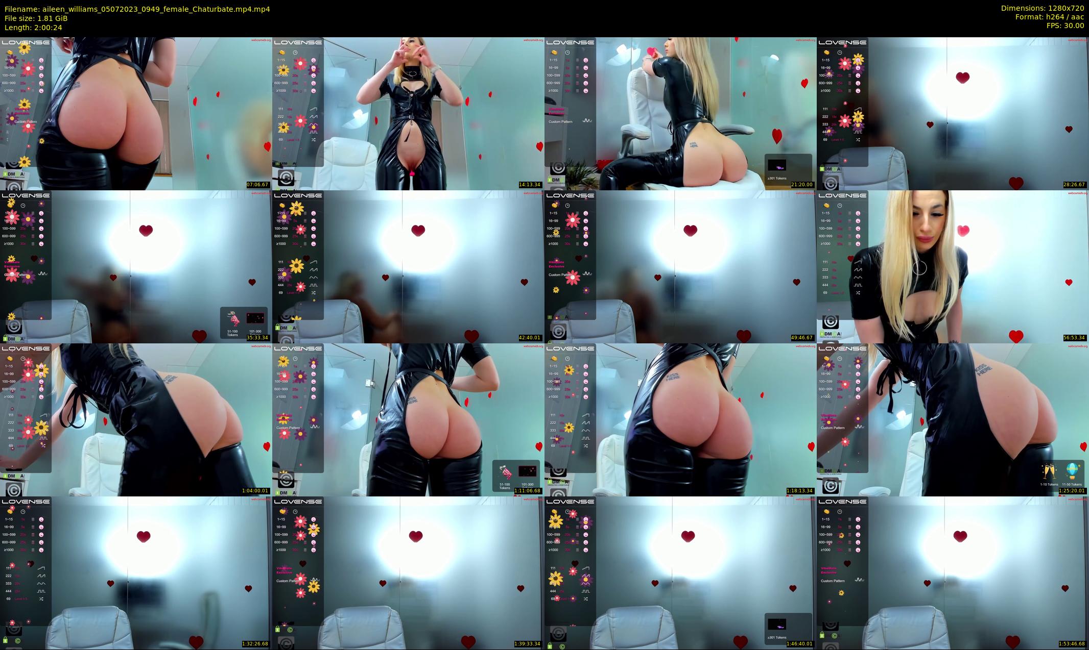 aileen_williams — 121 minute Chaturbate female cam show recording, 720p, Jul 5, 2023