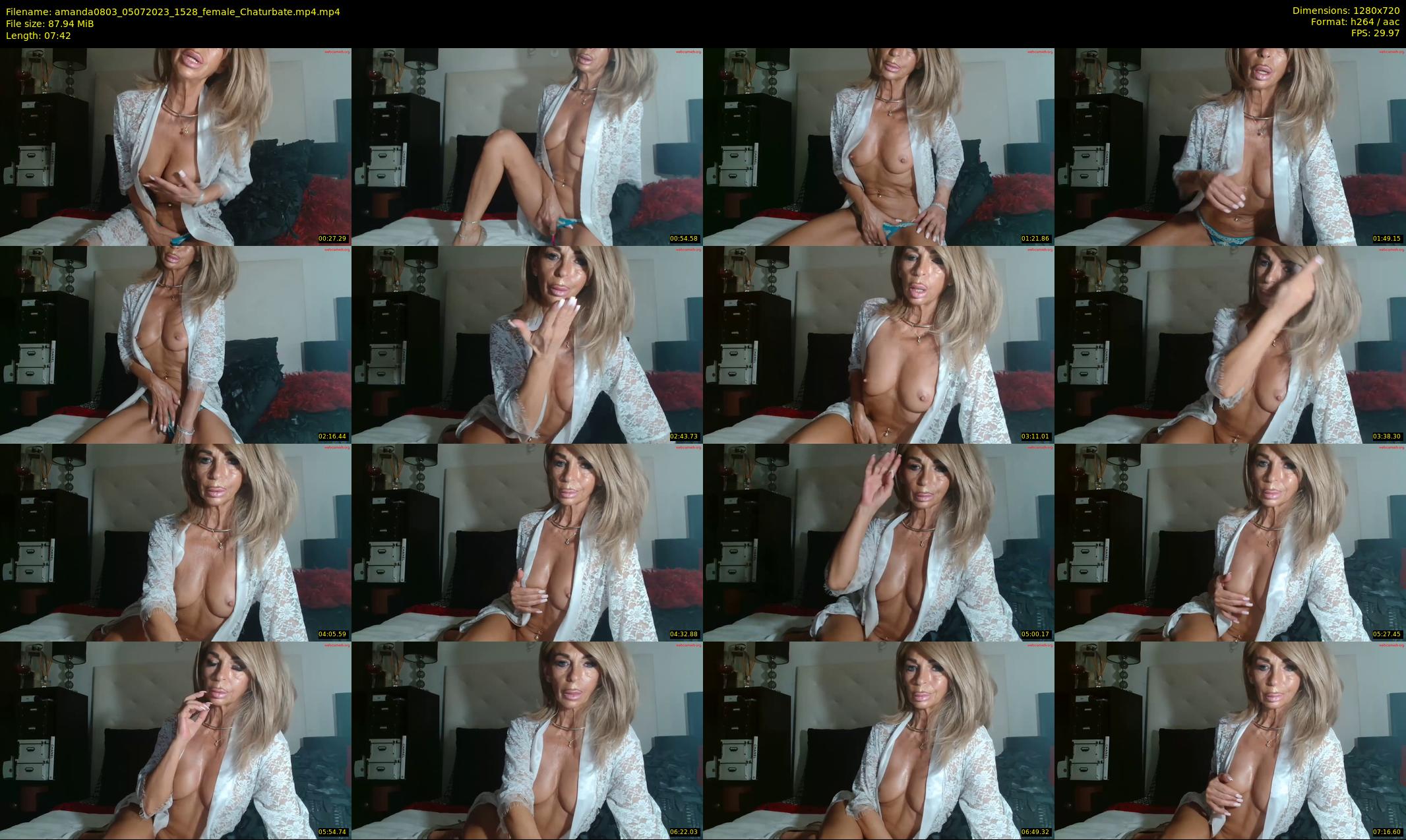 amanda0803 — 8 minute Chaturbate female cam show recording, 720p, Jul 5, 2023