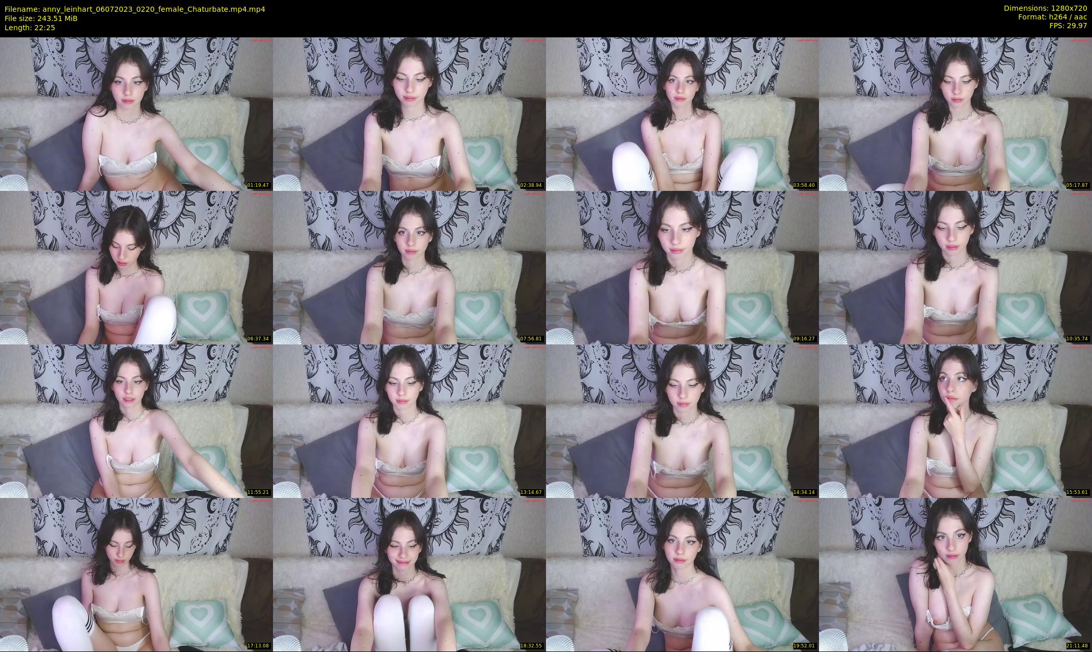 anny_leinhart — 23 minute Chaturbate female cam show recording, 720p, Jul 6, 2023