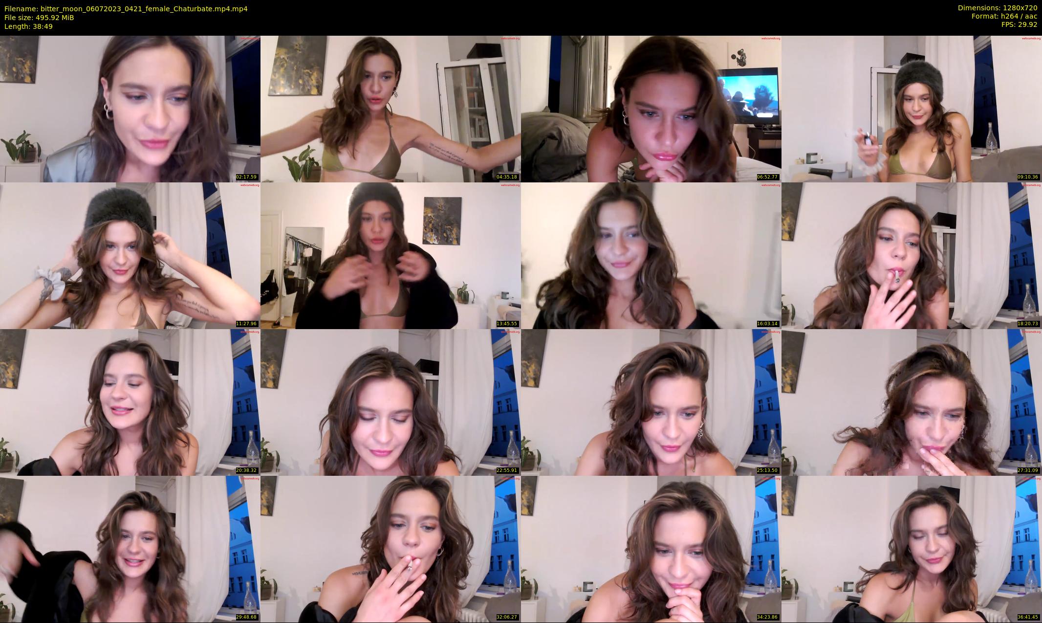 bitter_moon — 39 minute Chaturbate female cam show recording, 720p, Jul 6, 2023