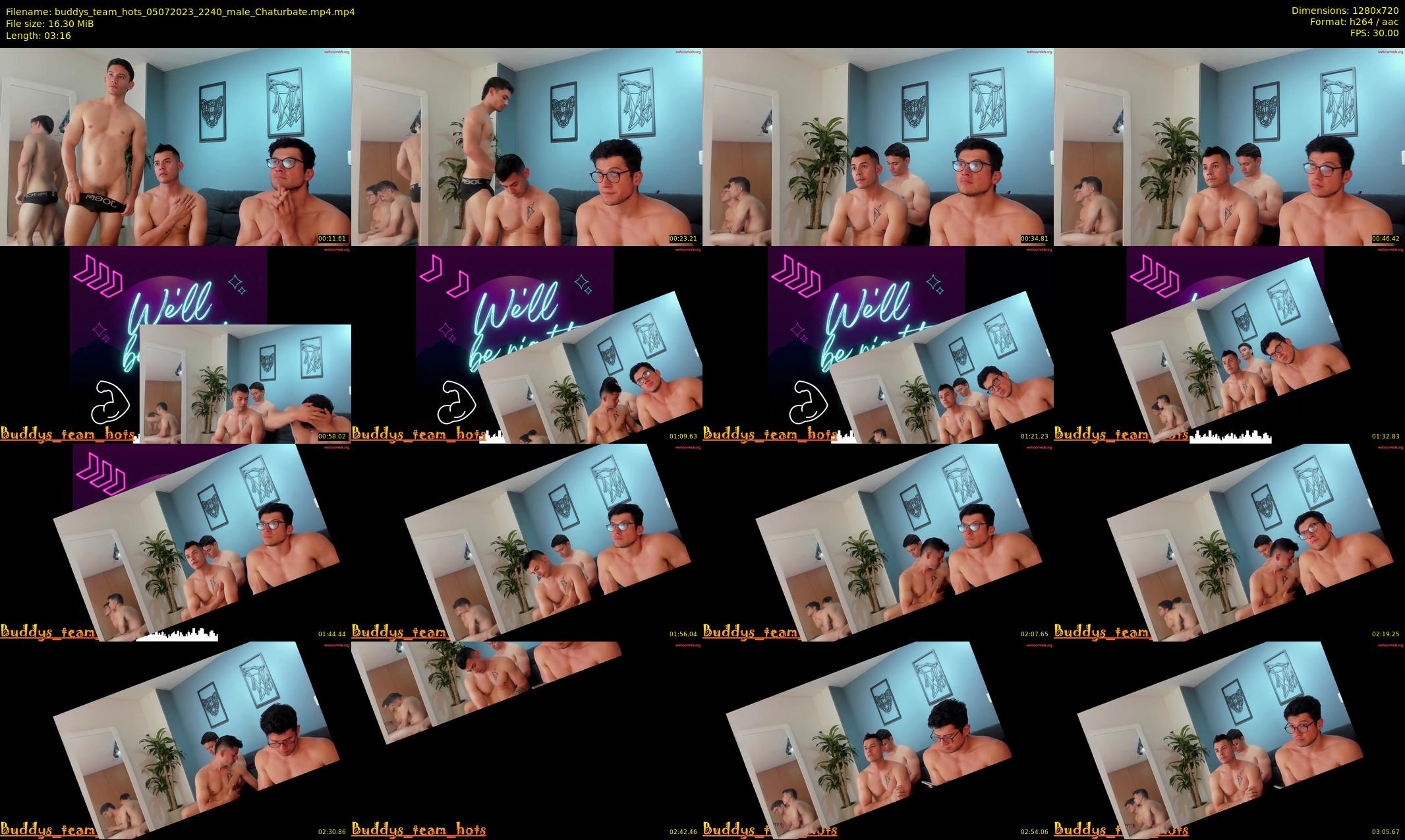 buddys_team_hots — 4 minute Chaturbate couple cam show recording, 720p, Jul 5, 2023