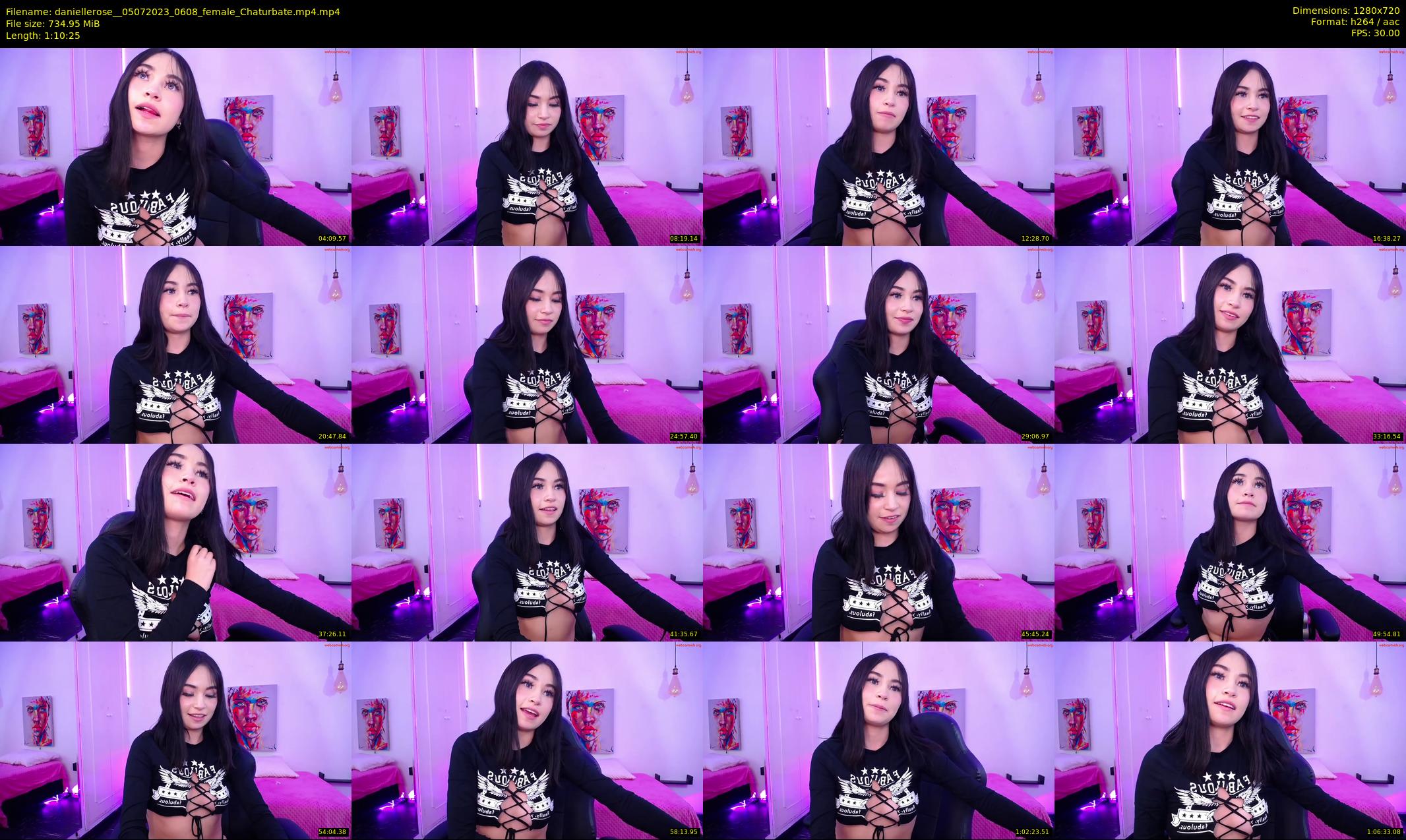daniellerose_ — 71 minute Chaturbate female cam show recording, 720p, Jul 5, 2023