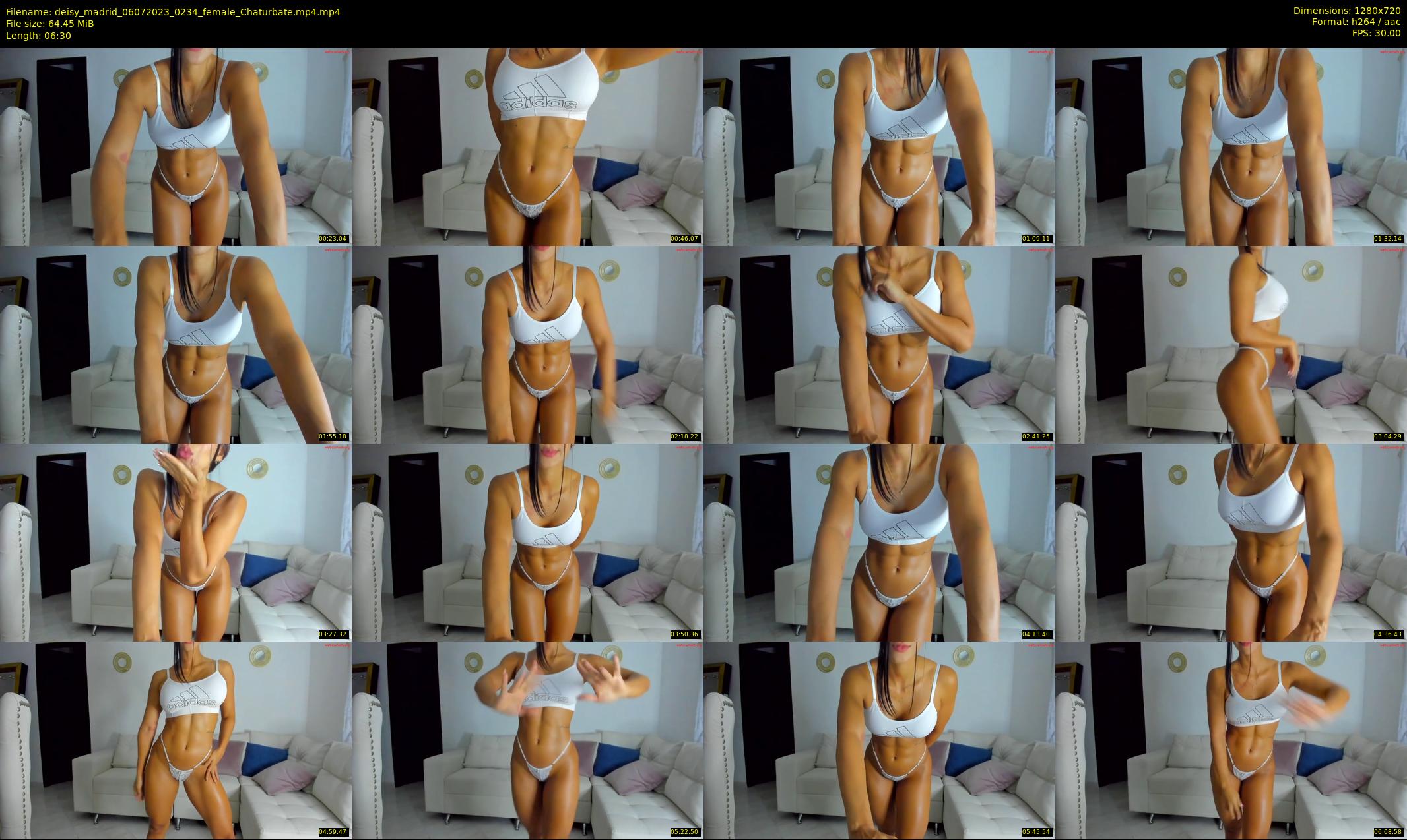 deisy_madrid — 7 minute Chaturbate female cam show recording, 720p, Jul 6, 2023