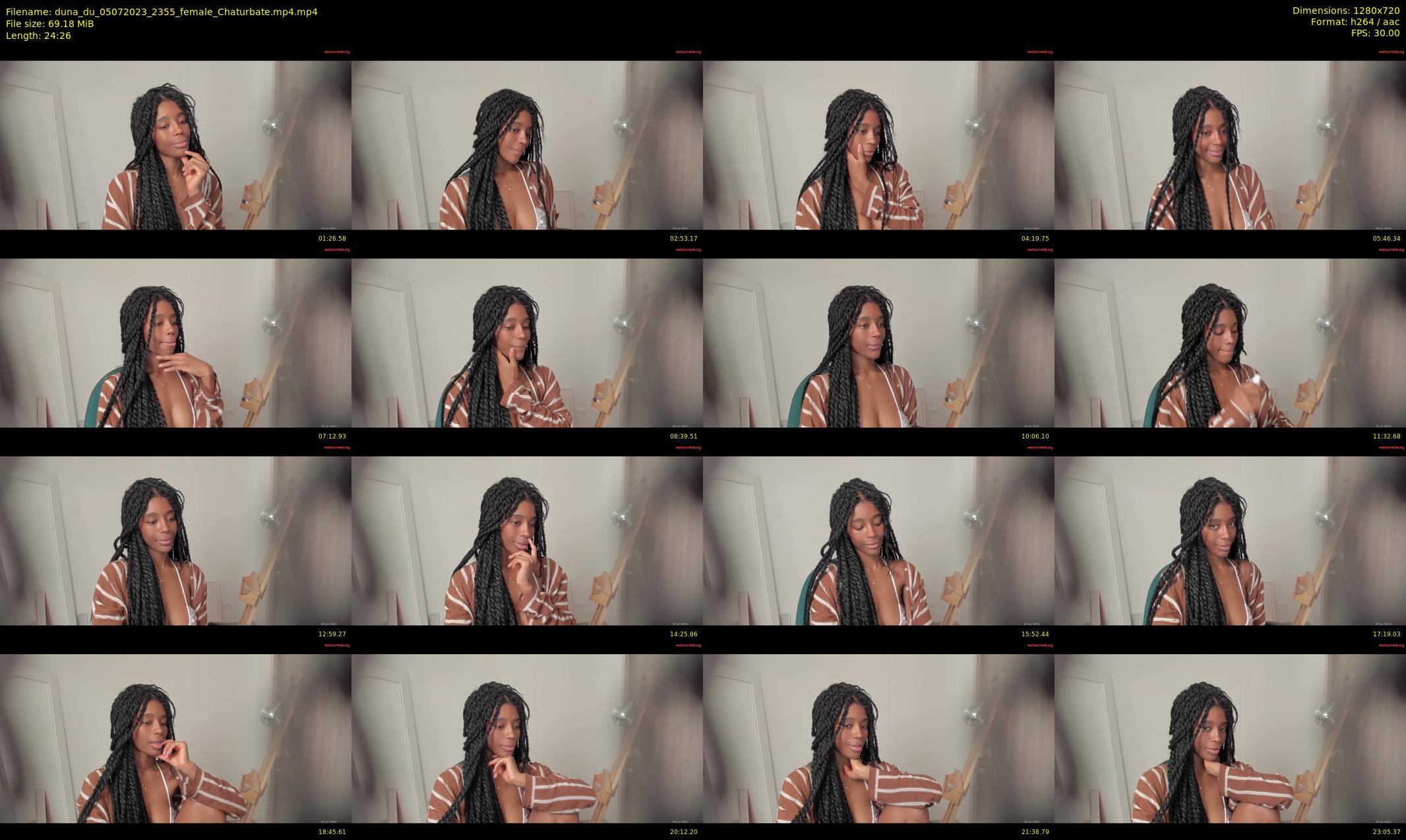 duna_du — 25 minute Chaturbate female cam show recording, 720p, Jul 5, 2023