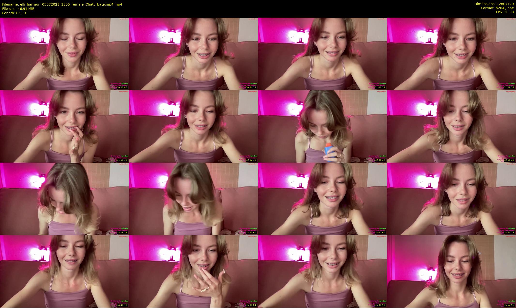 elli_harmon — 7 minute Chaturbate female cam show recording, 720p, Jul 5, 2023