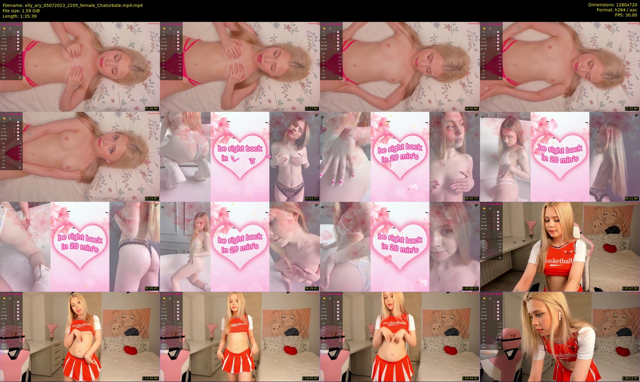 elly_ary — 96 minute Chaturbate female cam show recording, 720p, Jul 5, 2023
