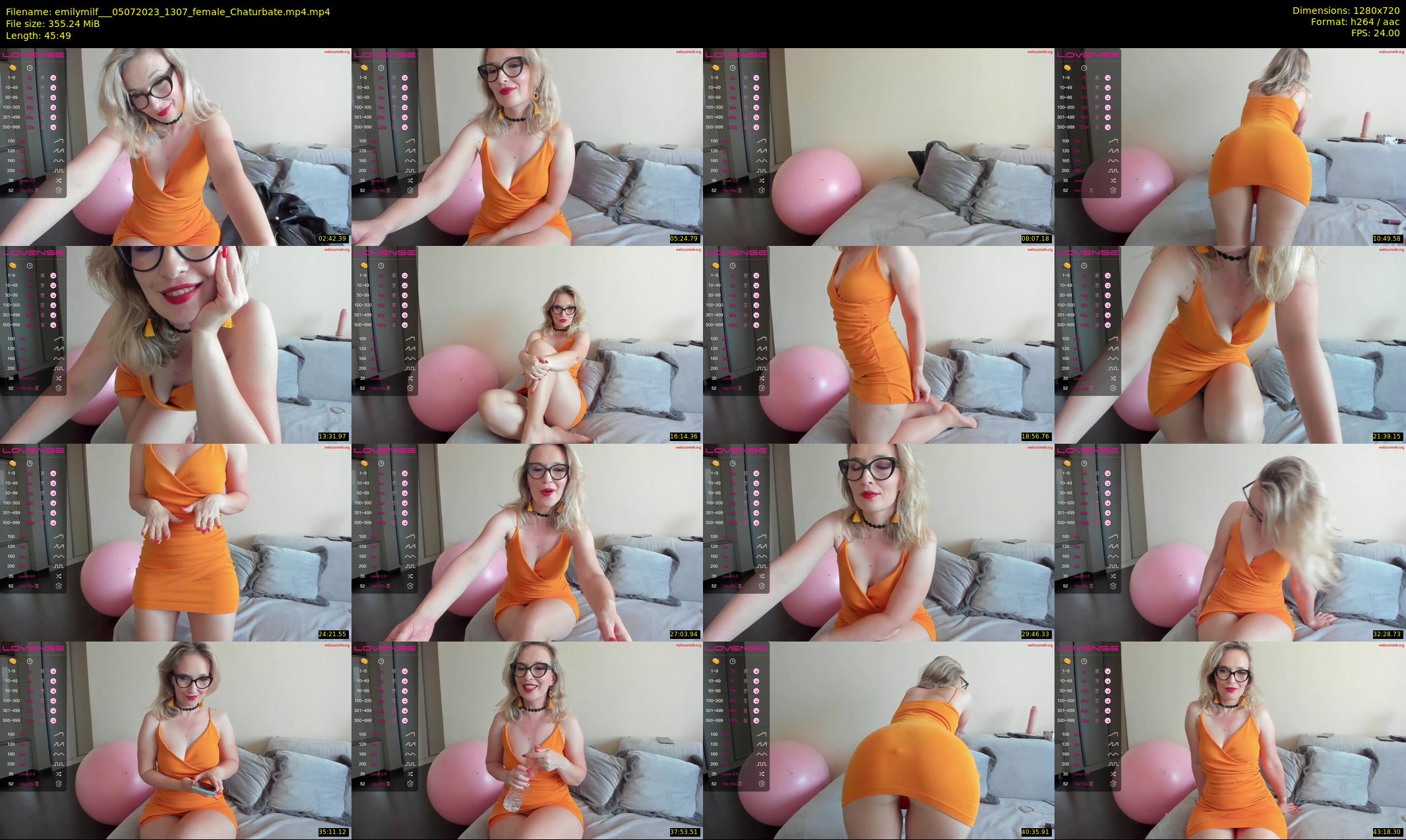 emilymilf__ — 46 minute Chaturbate female cam show recording, 720p, Jul 5, 2023