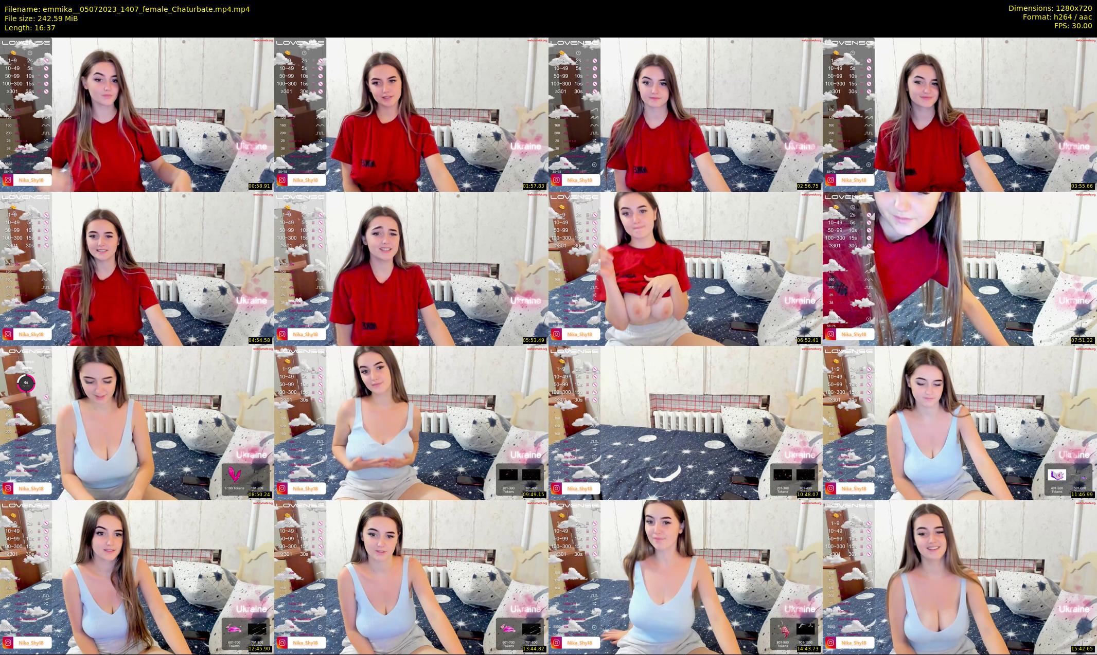 emmika_ — 17 minute Chaturbate female cam show recording, 720p, Jul 5, 2023