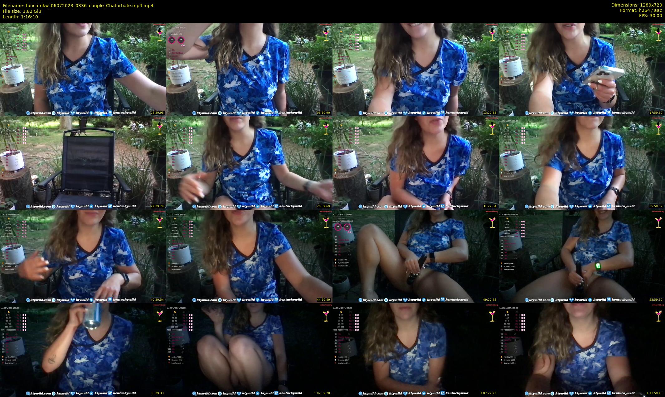 funcamkw — 77 minute Chaturbate female cam show recording, 720p, Jul 6, 2023