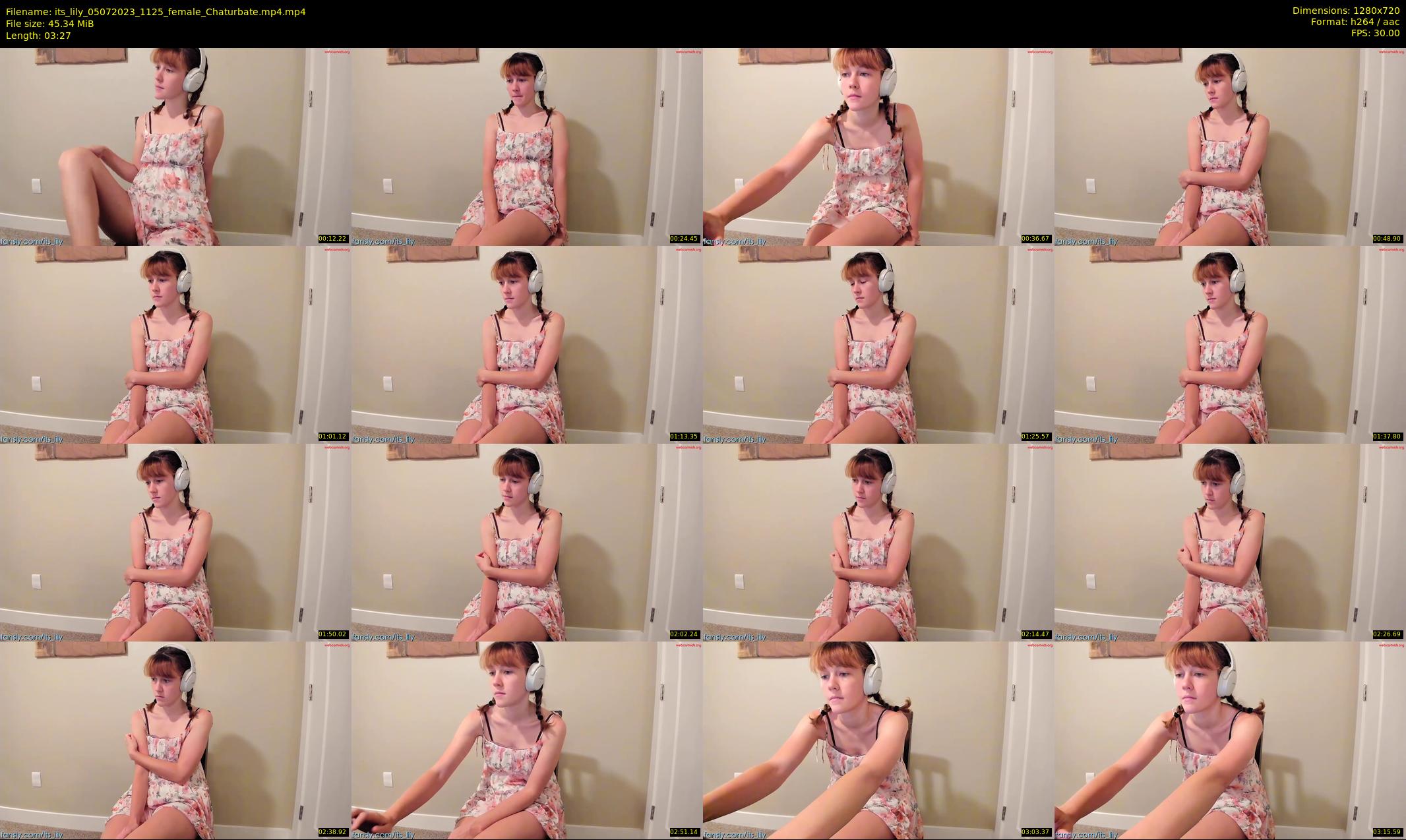 its_lily — 4 minute Chaturbate female cam show recording, 720p, Jul 5, 2023