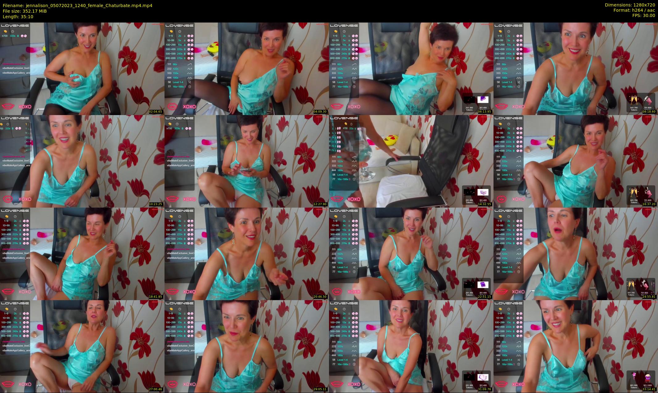 jennalison — 36 minute Chaturbate female cam show recording, 720p, Jul 5, 2023
