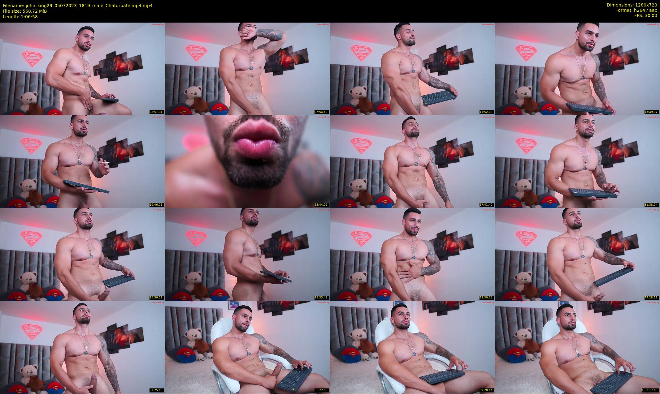 john_king29 — 67 minute Chaturbate male cam show recording, 720p, Jul 5, 2023