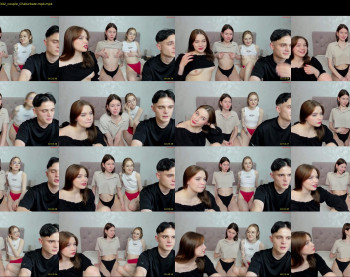 kebesheska — 8 minute Chaturbate couple cam show recording, 720p, Jul 6, 2023