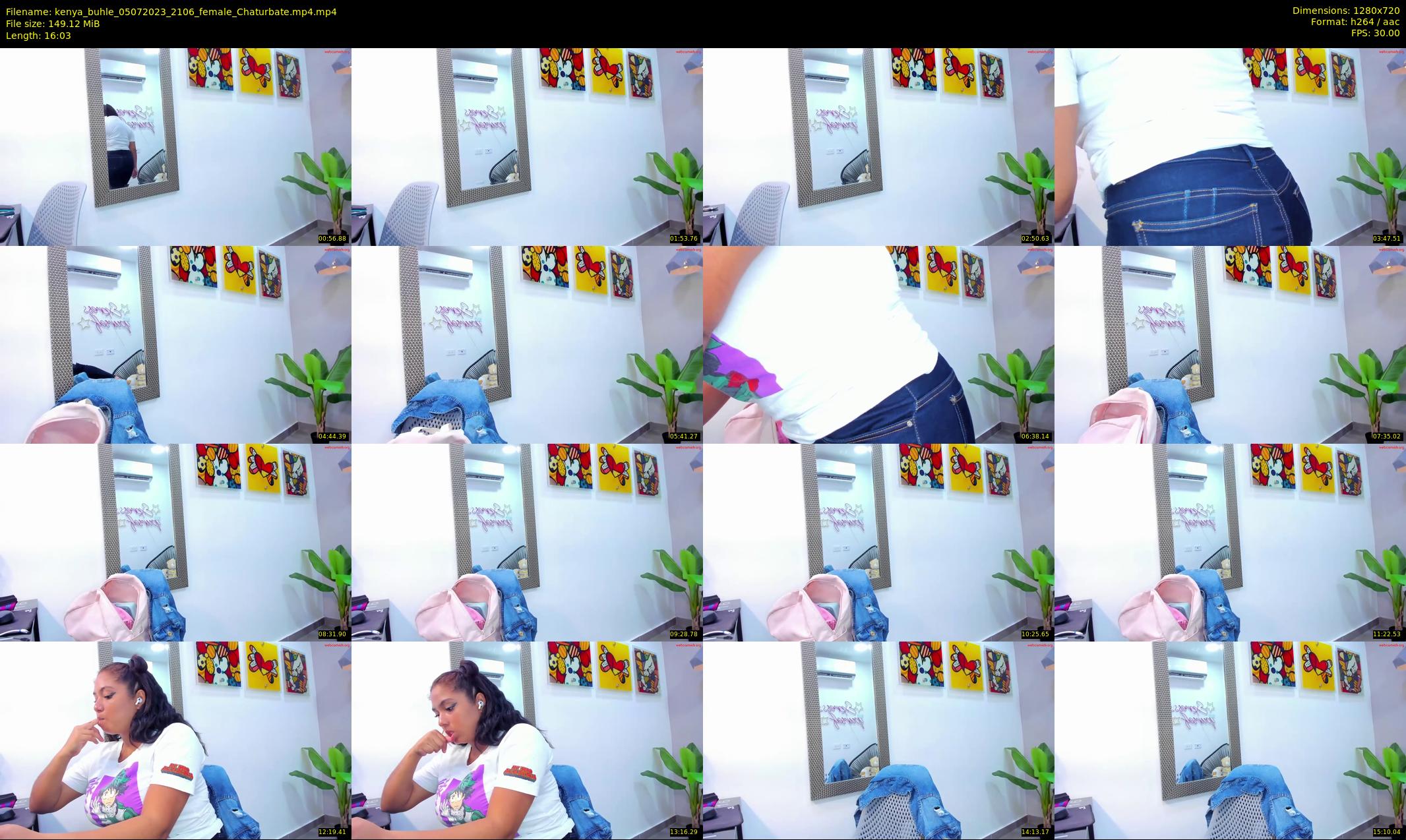 kenya_buhle — 17 minute Chaturbate female cam show recording, 720p, Jul 5, 2023