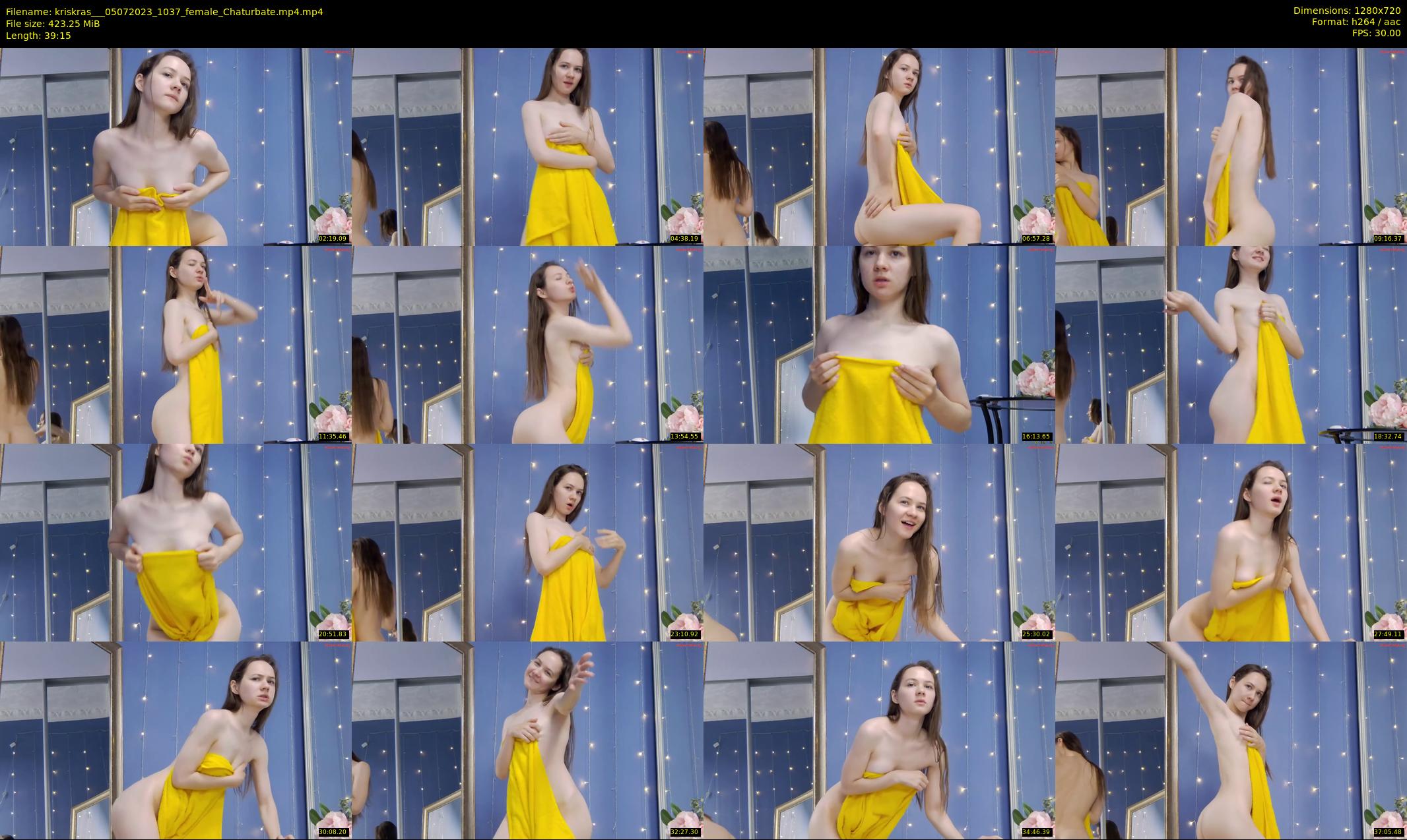 kriskras__ — 40 minute Chaturbate female cam show recording, 720p, Jul 5, 2023