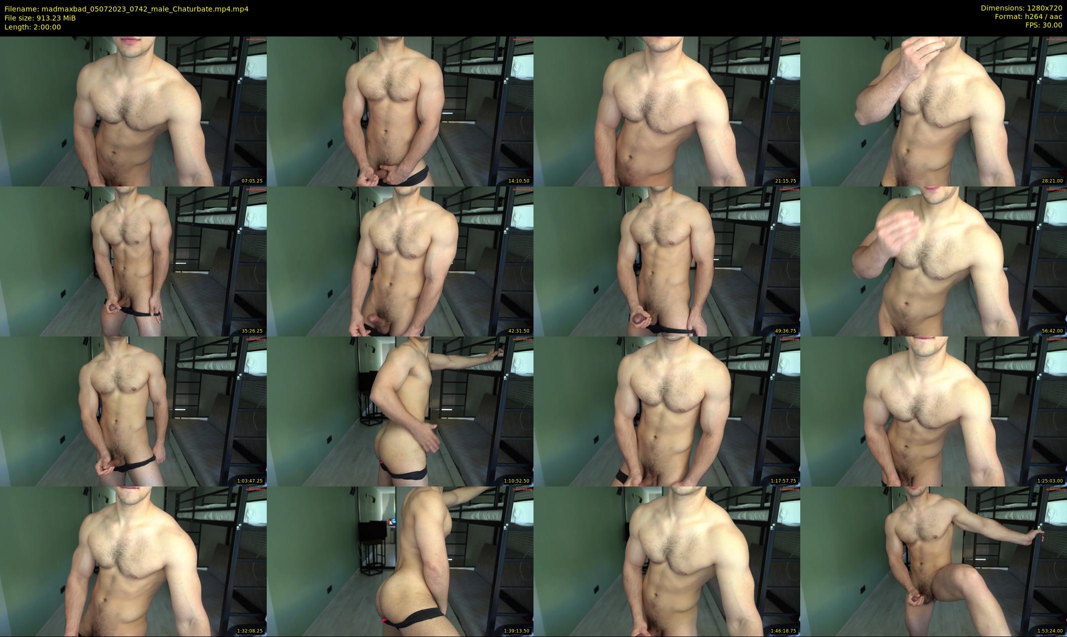 madmaxbad — 120 minute Chaturbate male cam show recording, 720p, Jul 5, 2023