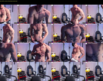 metatron_muscle — 31 minute Chaturbate male cam show recording, 720p, Jul 6, 2023