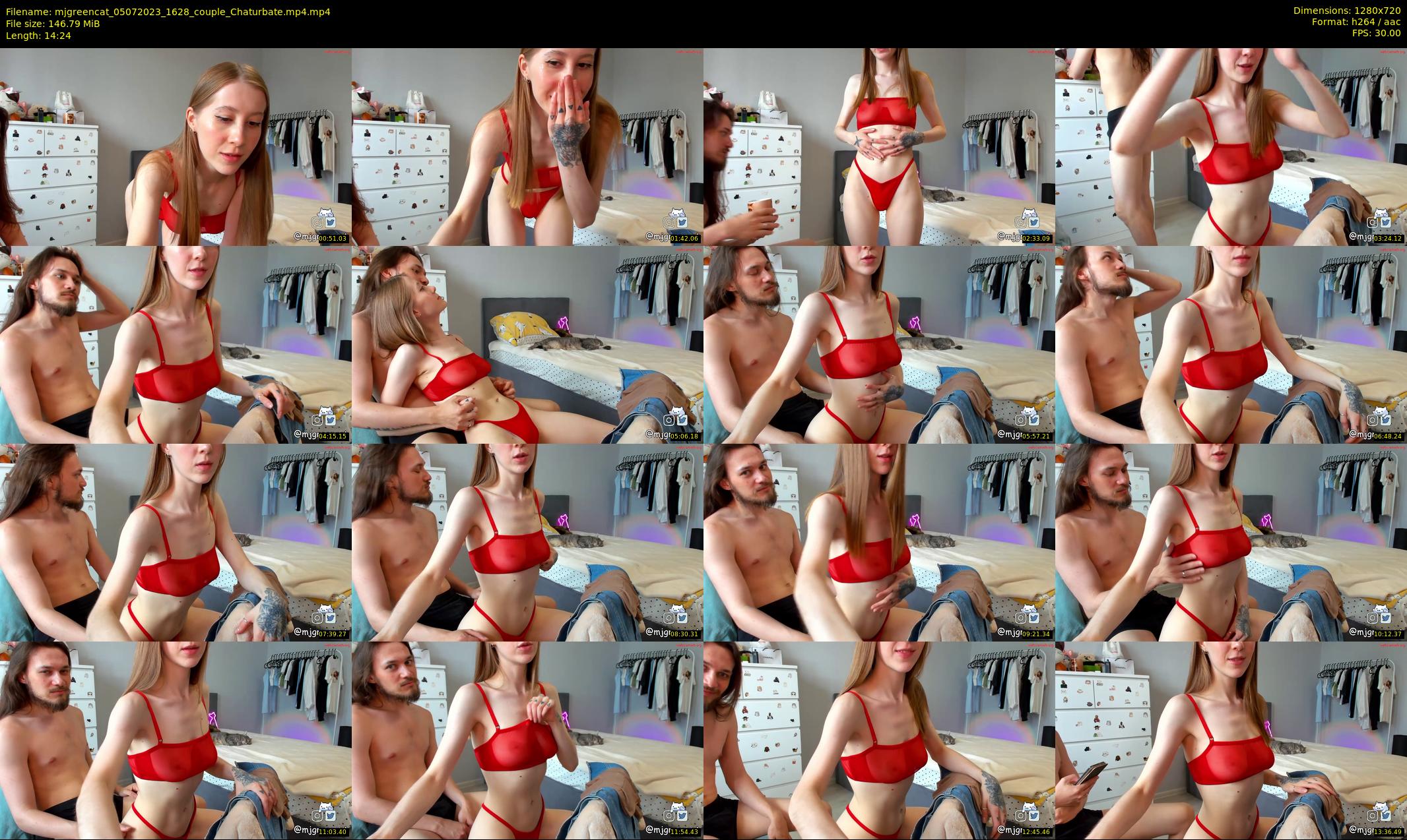 mjgreencat — 15 minute Chaturbate female cam show recording, 720p, Jul 5, 2023