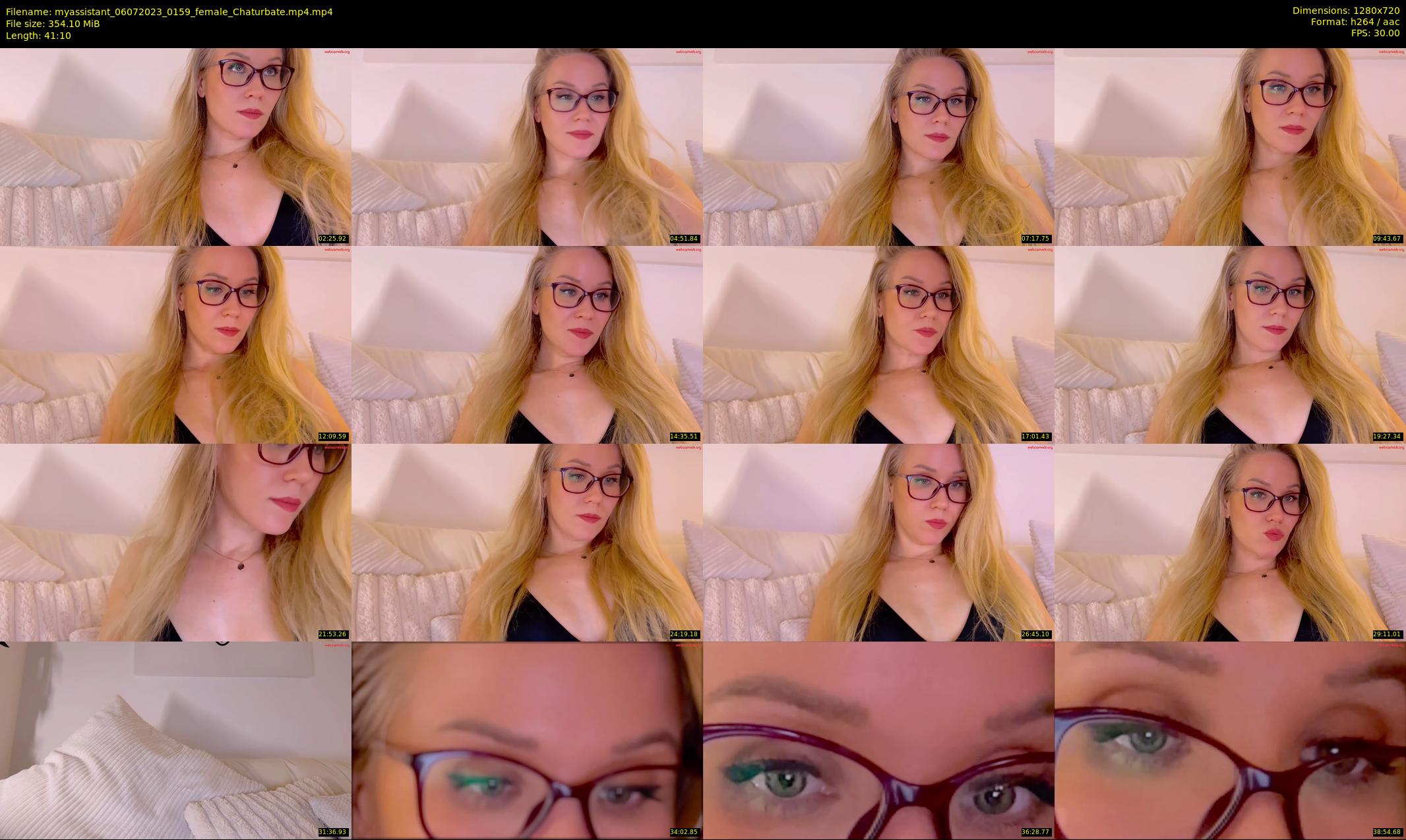 myassistant — 42 minute Chaturbate female cam show recording, 720p, Jul 6, 2023