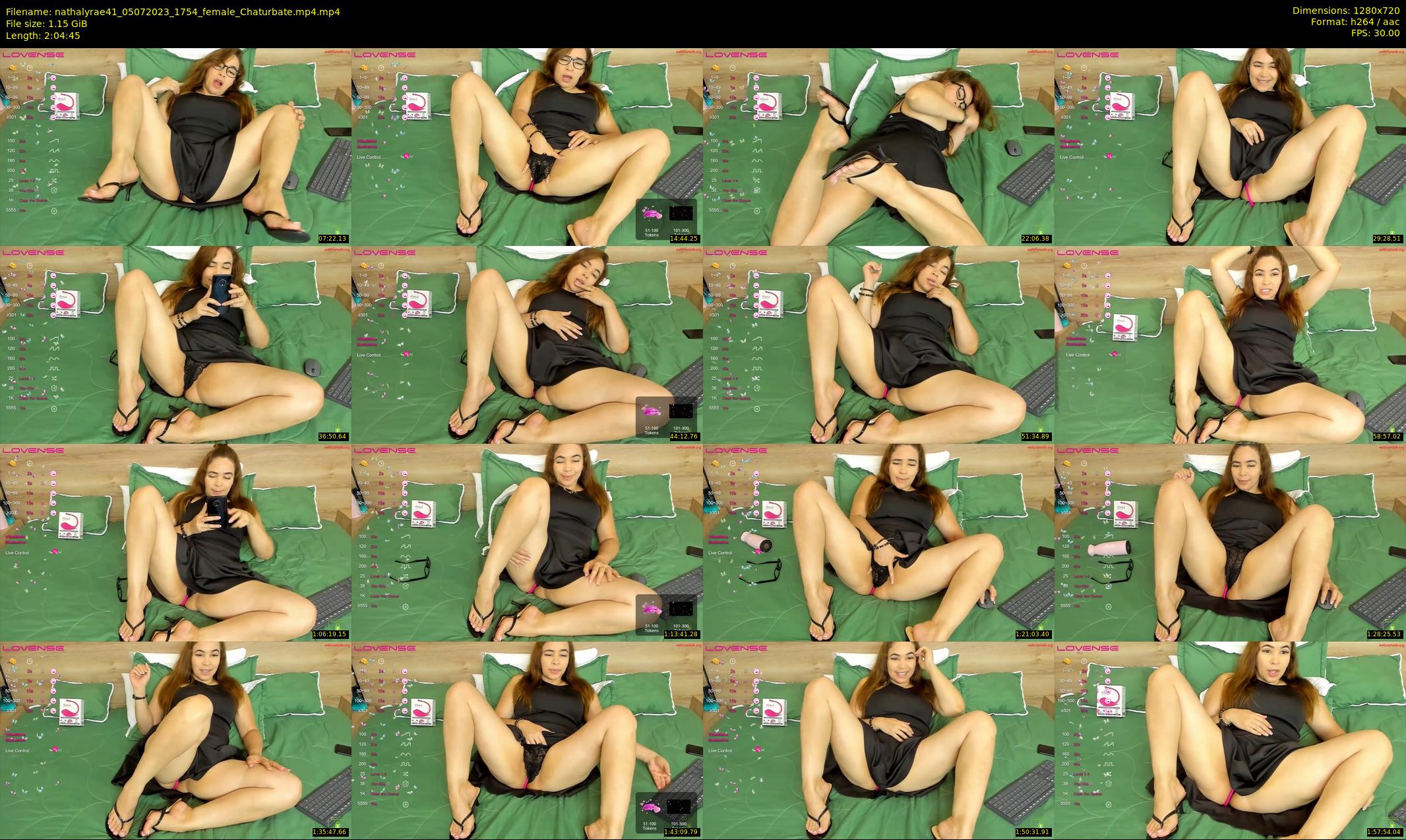 nathalyrae41 — 125 minute Chaturbate female cam show recording, 720p, Jul 5, 2023