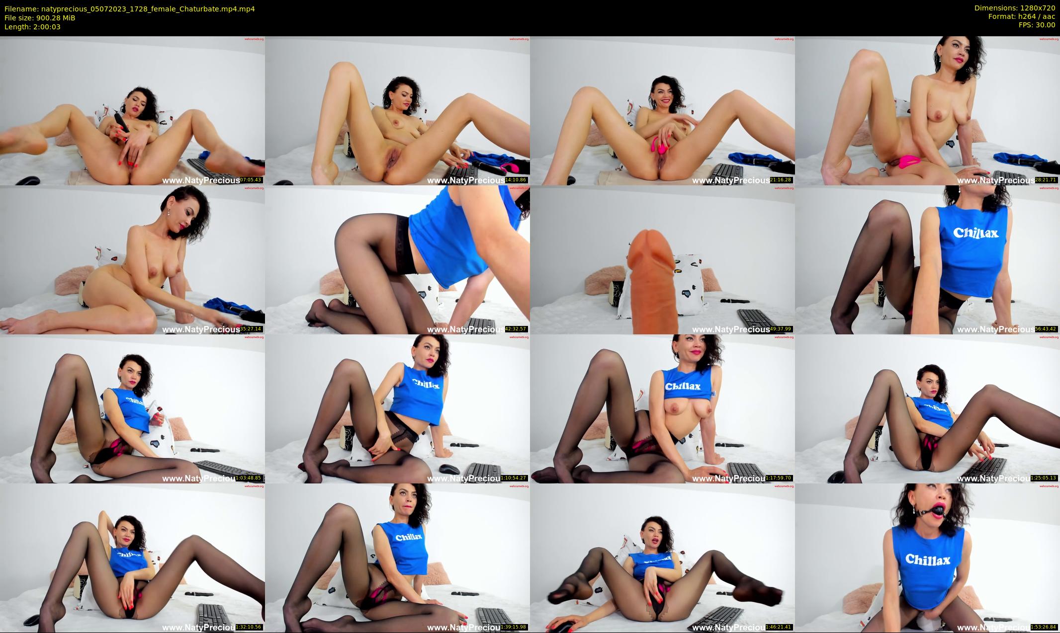 natyprecious — 121 minute Chaturbate female cam show recording, 720p, Jul 5, 2023