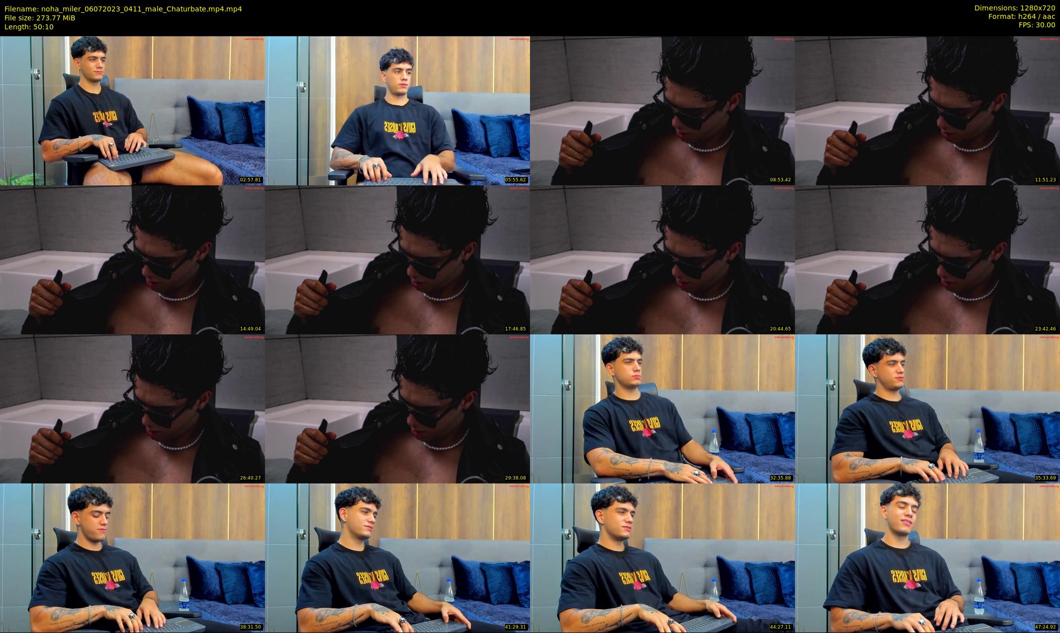 noha_miler — 51 minute Chaturbate male cam show recording, 720p, Jul 6, 2023