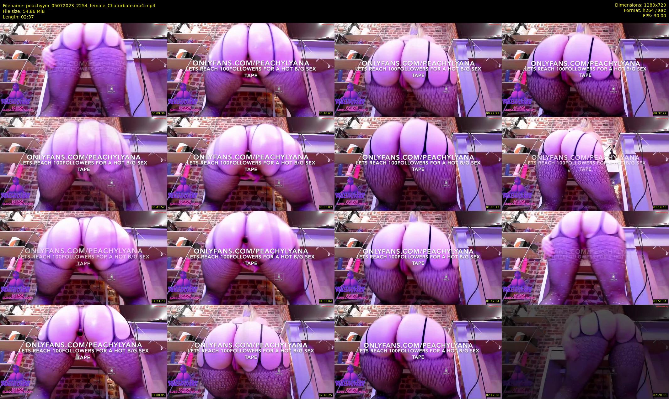 peachyym — 3 minute Chaturbate female cam show recording, 720p, Jul 5, 2023