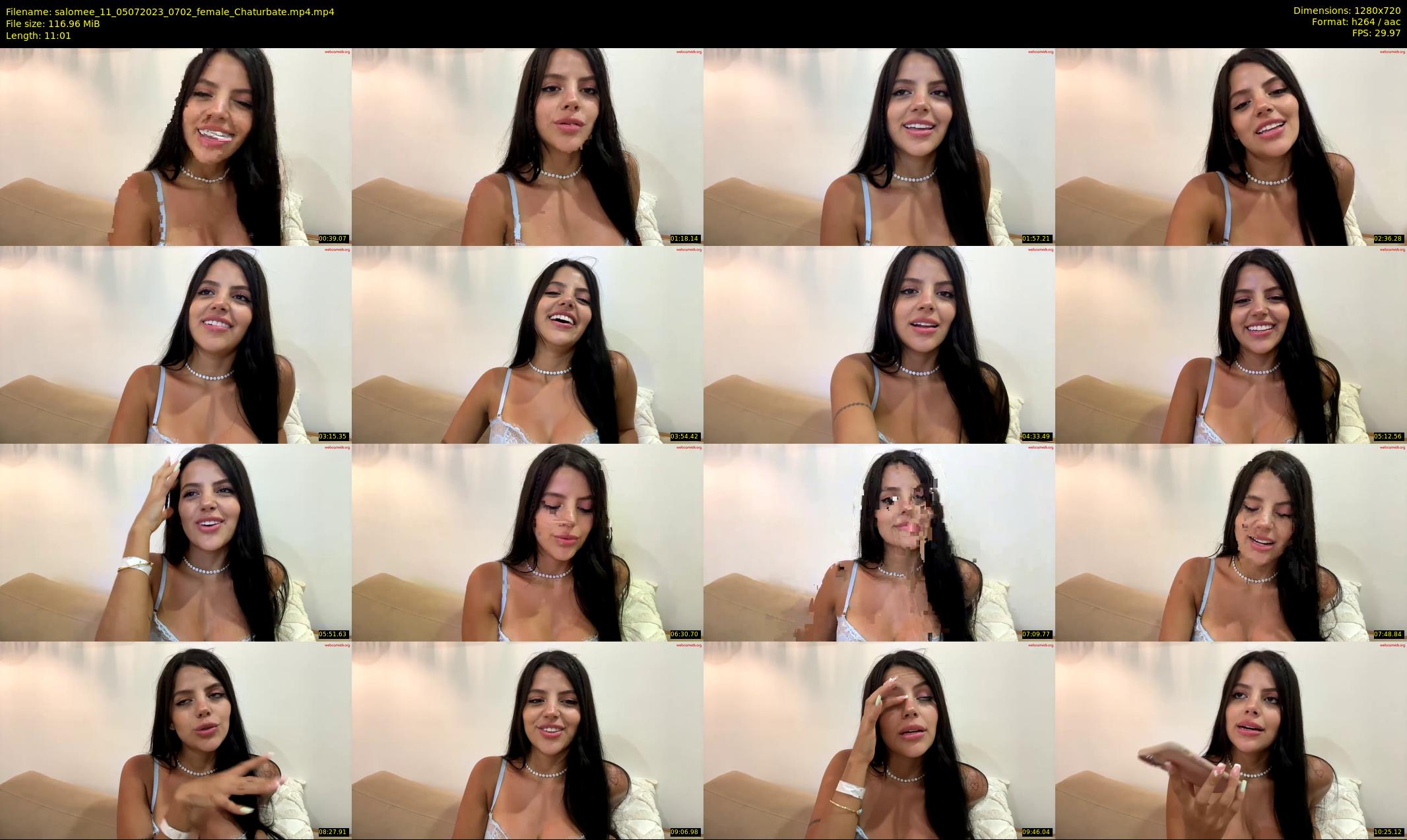 salomee_11 — 12 minute Chaturbate female cam show recording, 720p, Jul 5, 2023