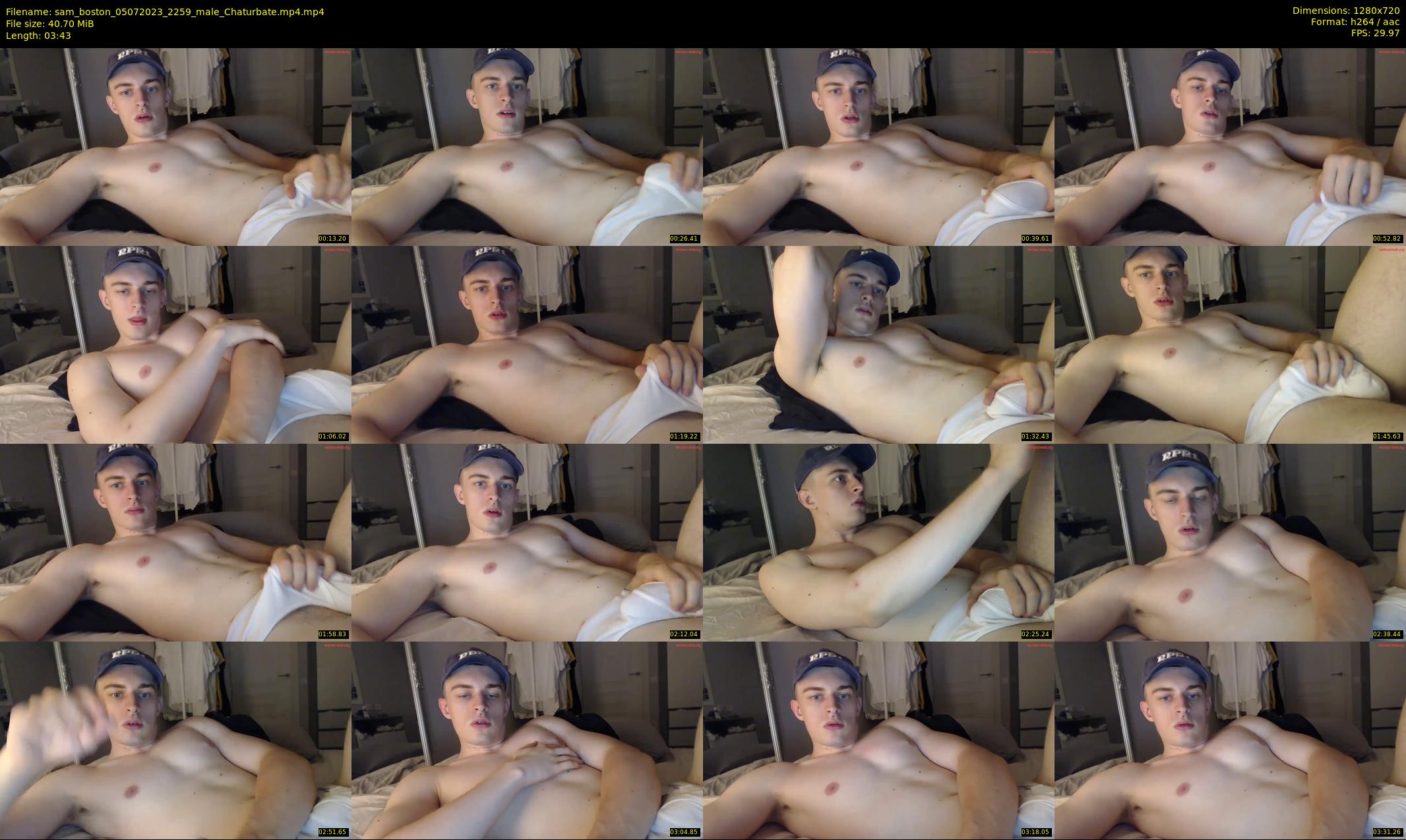 sam_boston — 4 minute Chaturbate male cam show recording, 720p, Jul 5, 2023