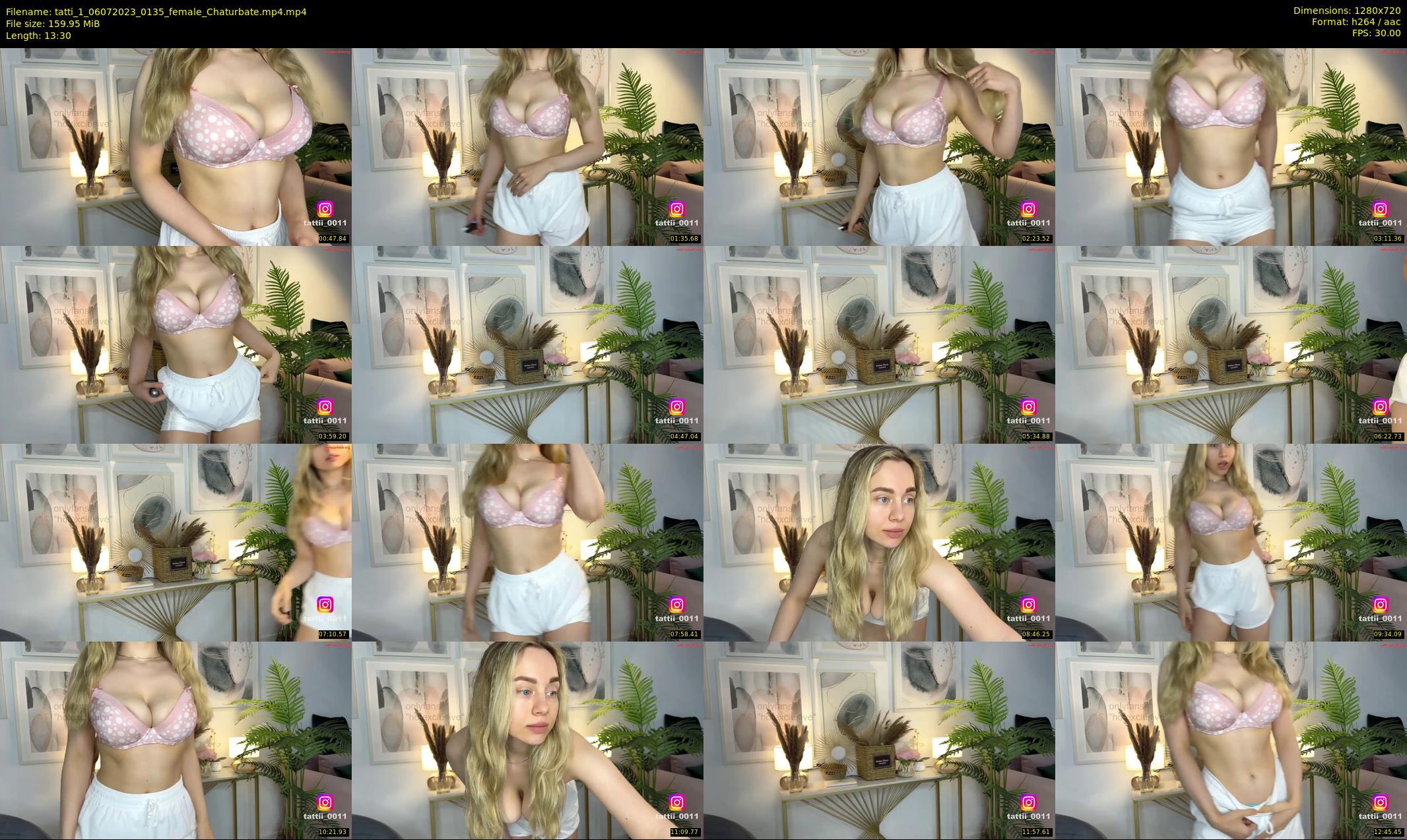 tatti_1 — 14 minute Chaturbate female cam show recording, 720p, Jul 6, 2023