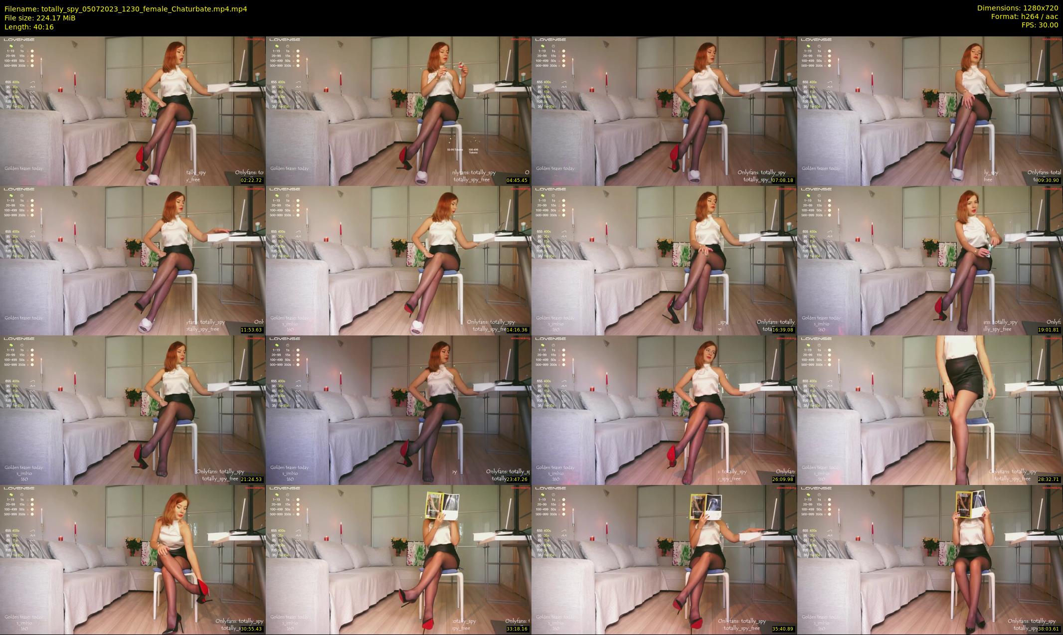 totally_spy — 41 minute Chaturbate female cam show recording, 720p, Jul 5, 2023