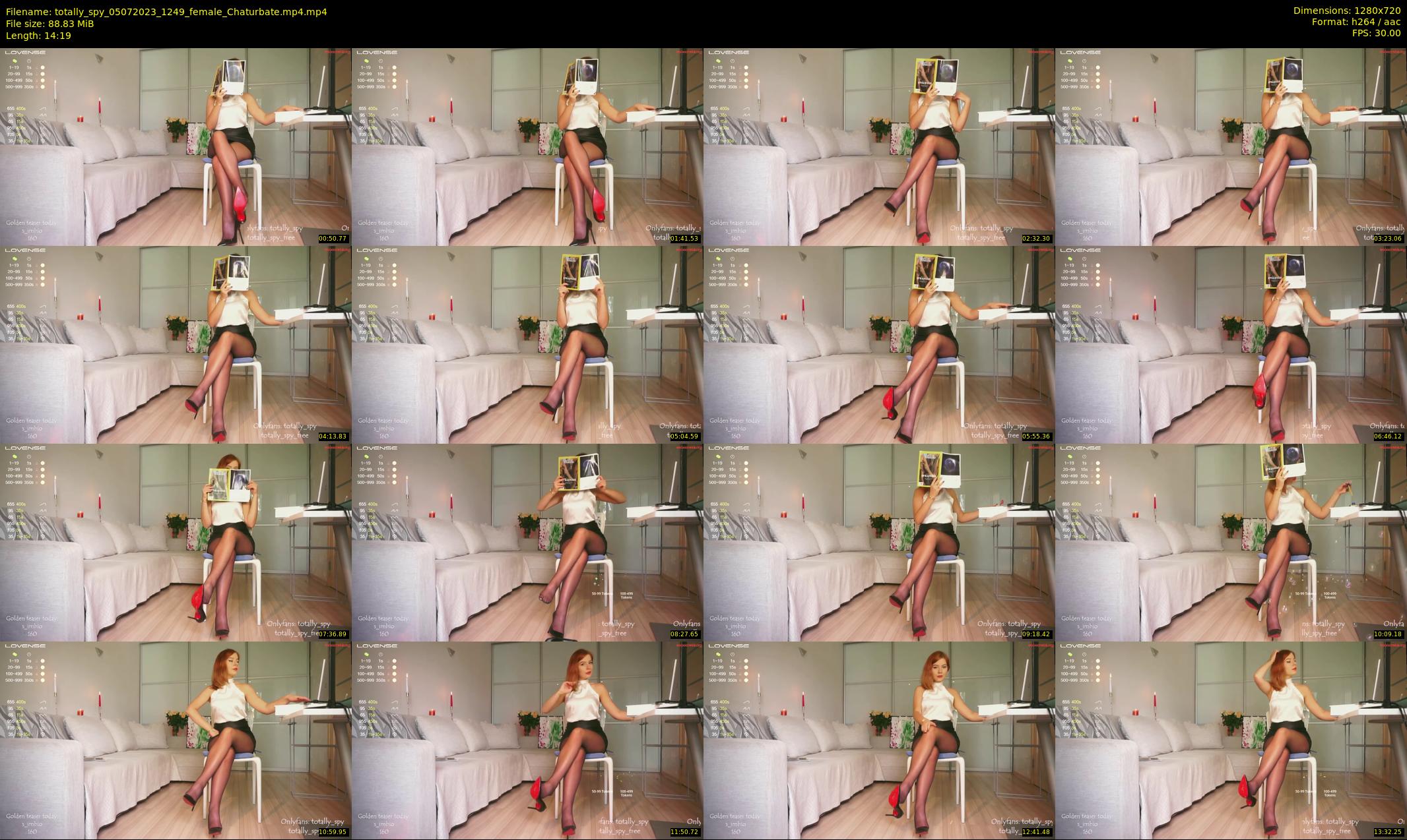 totally_spy — 15 minute Chaturbate female cam show recording, 720p, Jul 5, 2023