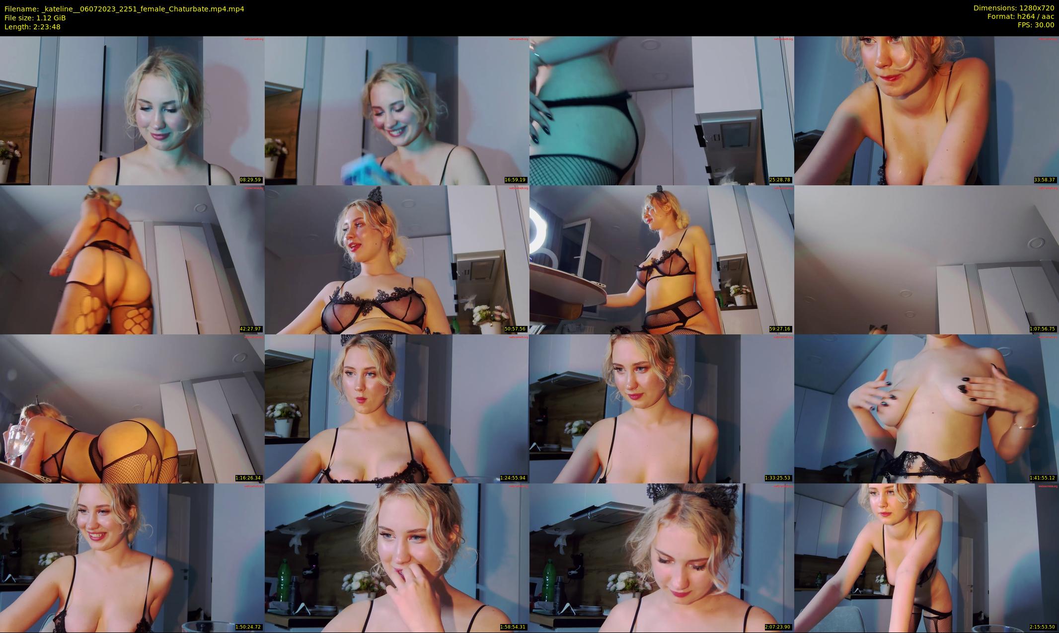 _kateline_ — 144 minute Chaturbate female cam show recording, 720p, Jul 6, 2023