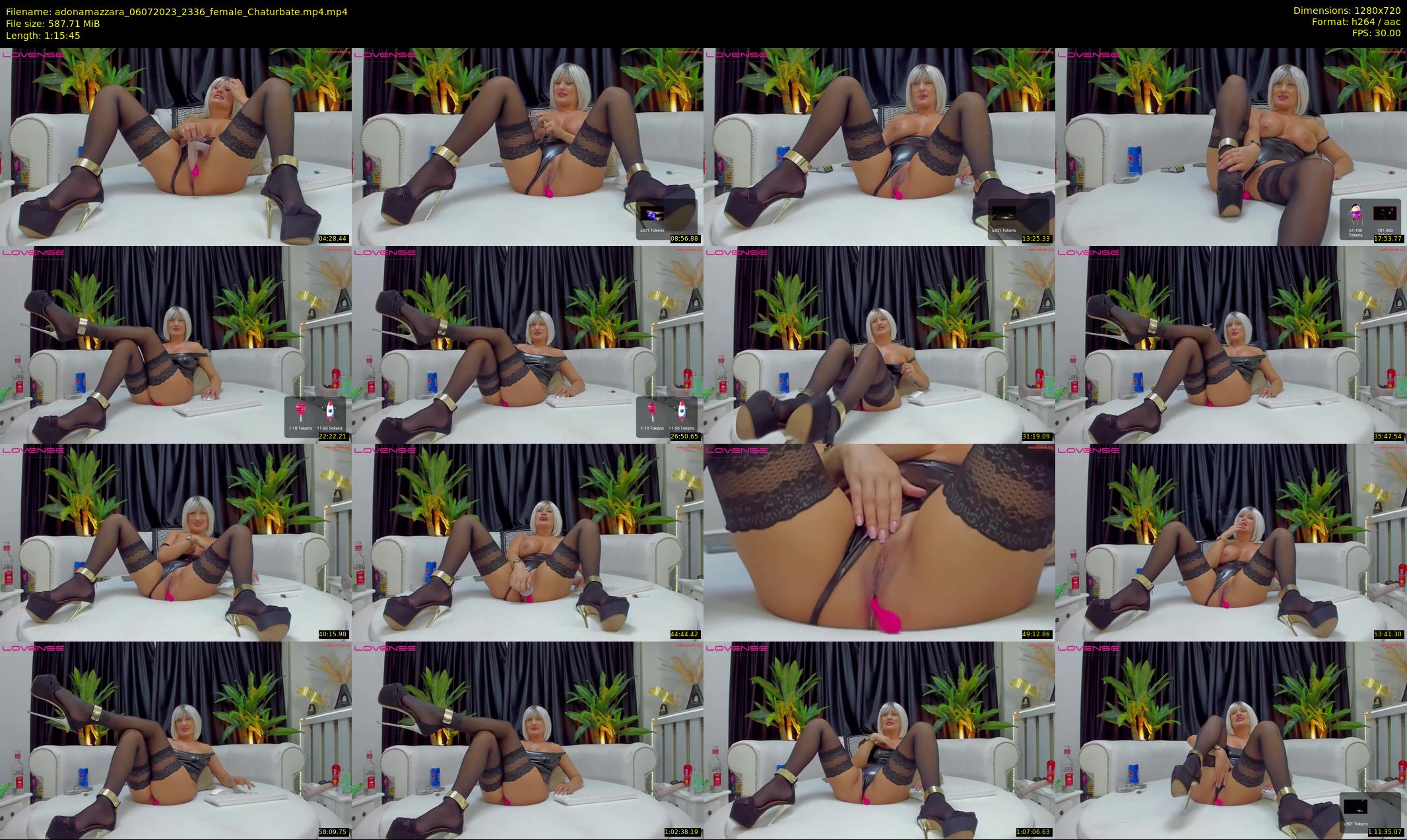 adonamazzara — 76 minute Chaturbate female cam show recording, 720p, Jul 6, 2023