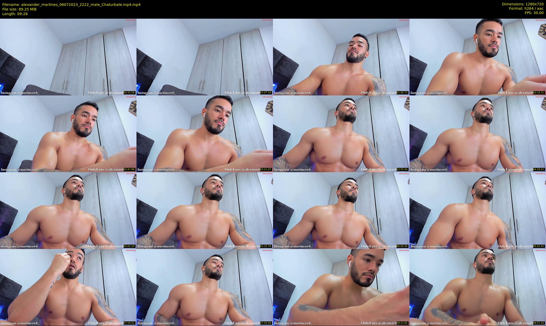 alexander_martines — 10 minute Chaturbate male cam show recording, 720p, Jul 6, 2023