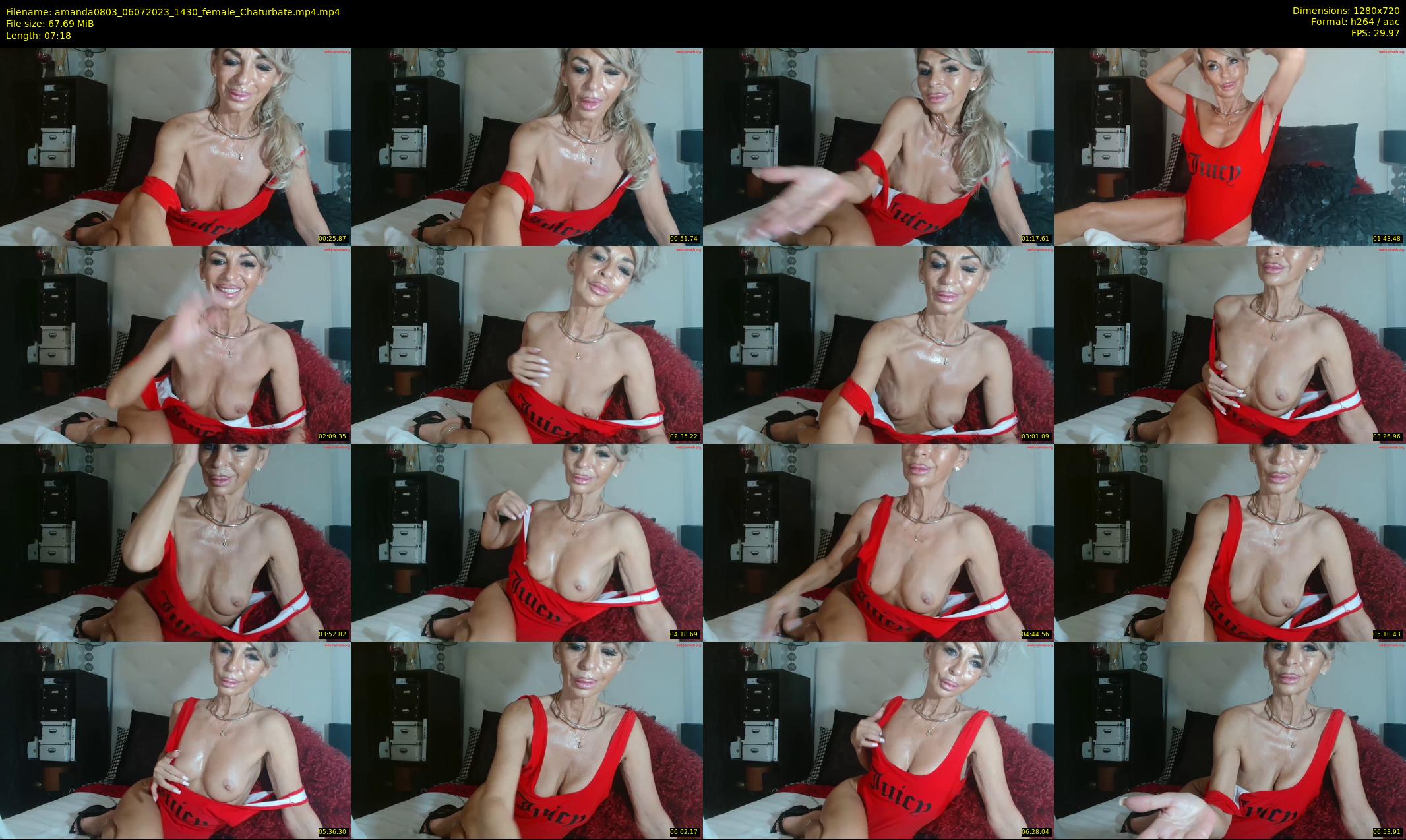 amanda0803 — 8 minute Chaturbate female cam show recording, 720p, Jul 6, 2023