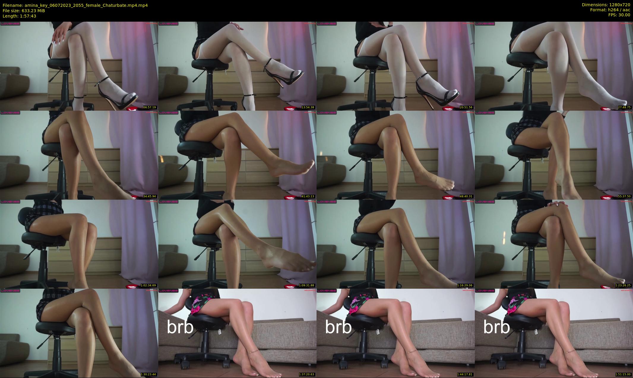 amina_key — 118 minute Chaturbate female cam show recording, 720p, Jul 6, 2023