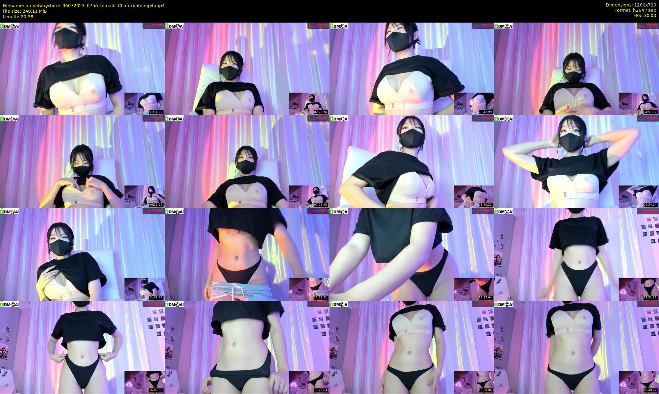 amyalwayshere — 21 minute Chaturbate female cam show recording, 720p, Jul 6, 2023