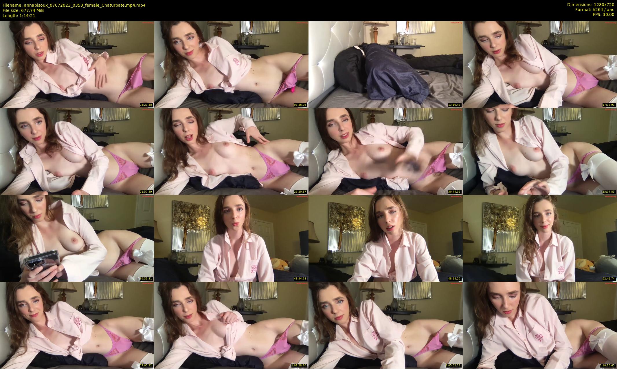 annabisoux — 75 minute Chaturbate female cam show recording, 720p, Jul 7, 2023