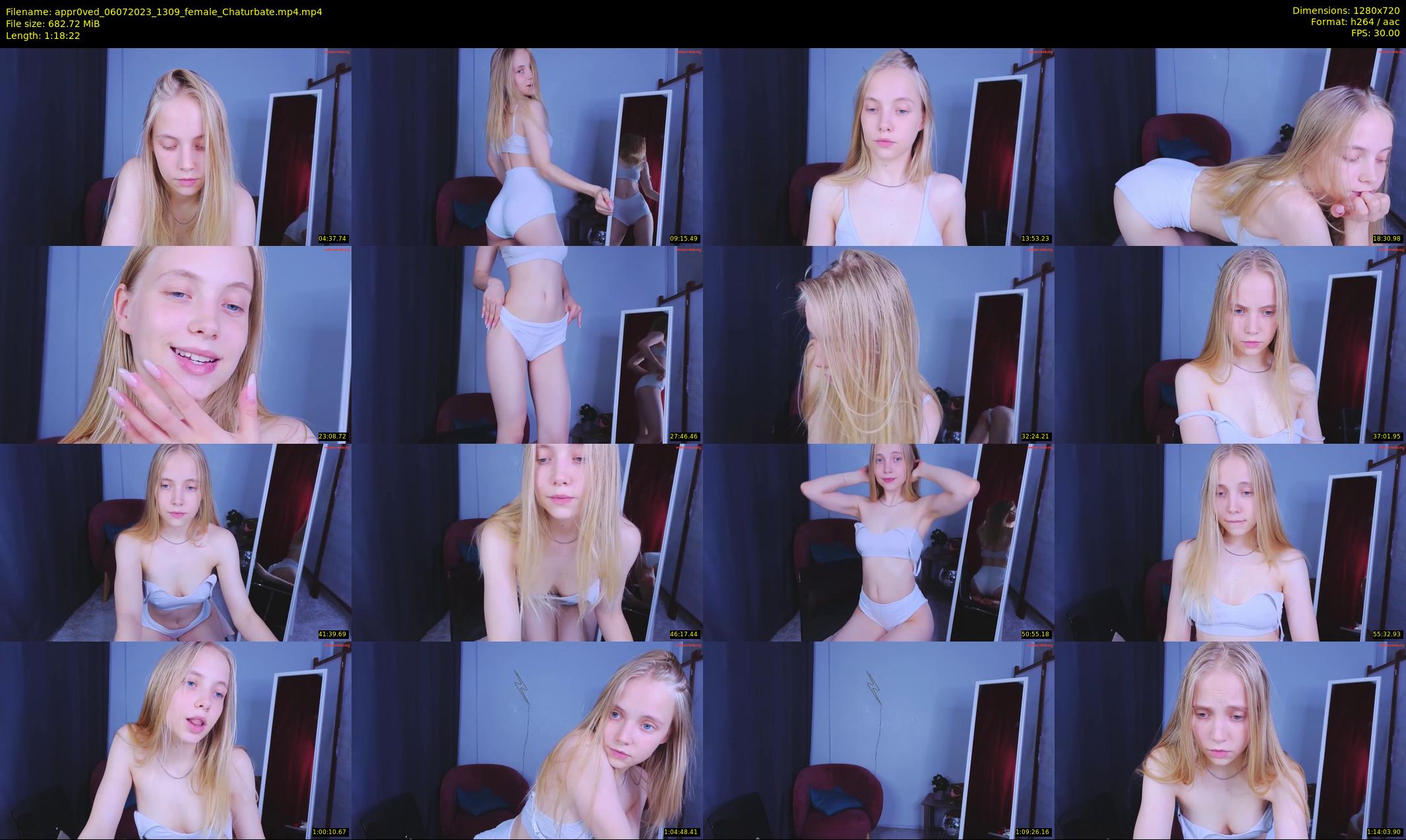 appr0ved — 79 minute Chaturbate female cam show recording, 720p, Jul 6, 2023