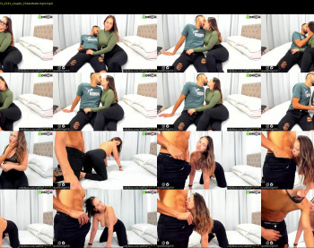 ashleyandzamir — 25 minute Chaturbate couple cam show recording, 720p, Jul 6, 2023