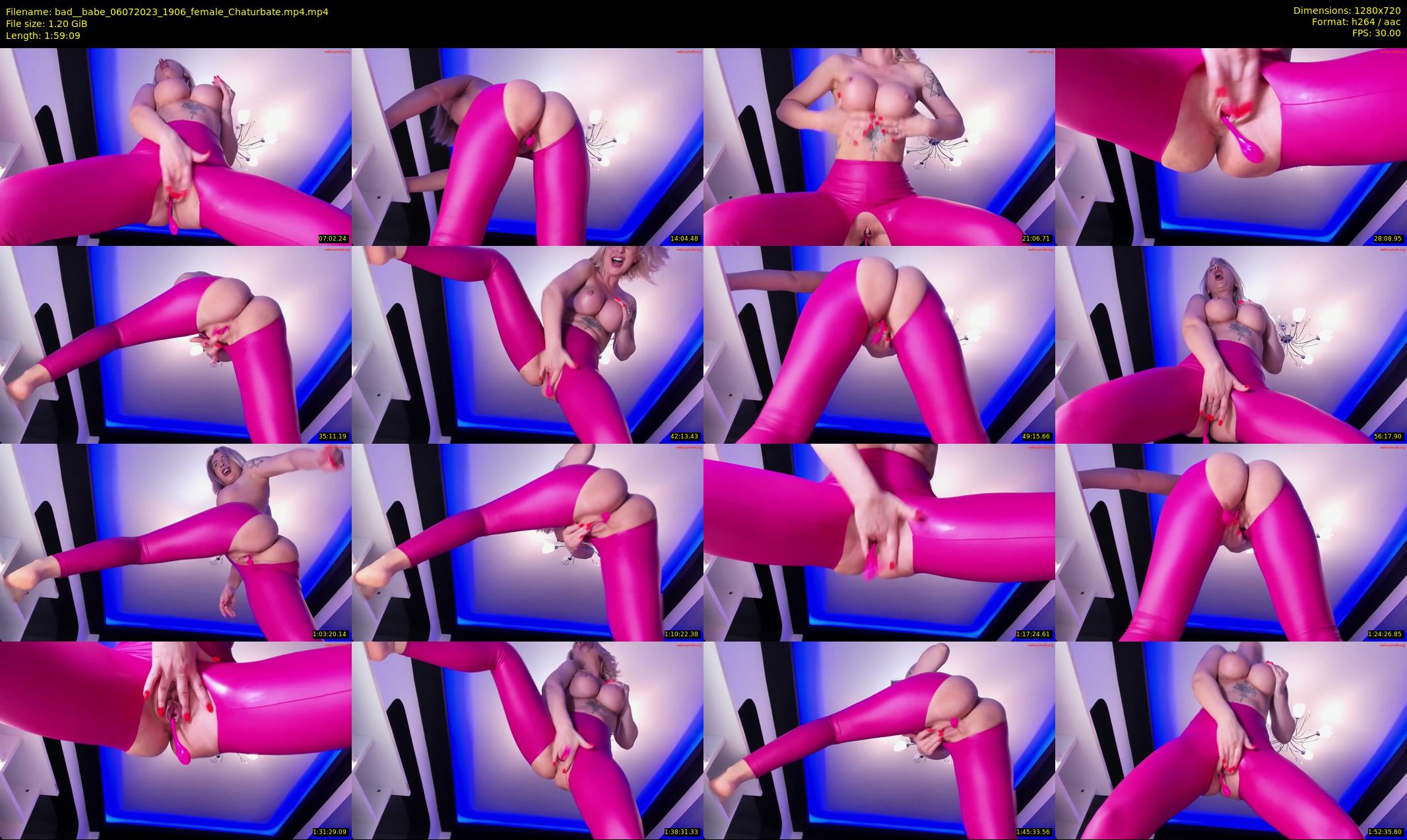 bad__babe — 120 minute Chaturbate female cam show recording, 720p, Jul 6, 2023