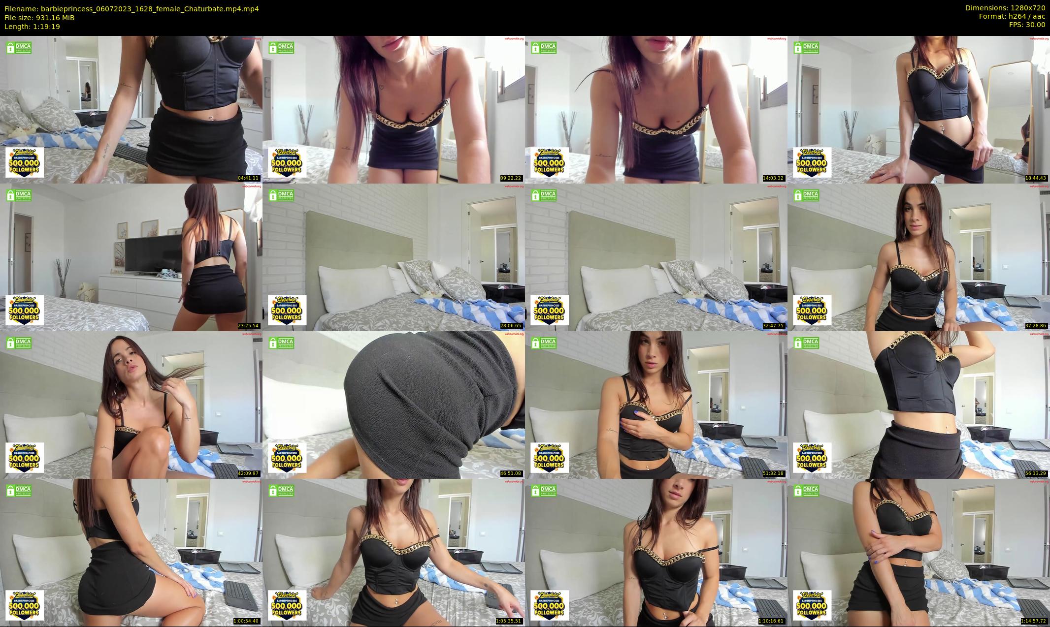 barbieprincess — 80 minute Chaturbate female cam show recording, 720p, Jul 6, 2023